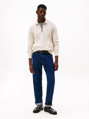 Classic Zip Polo Sweatshirt Product Image