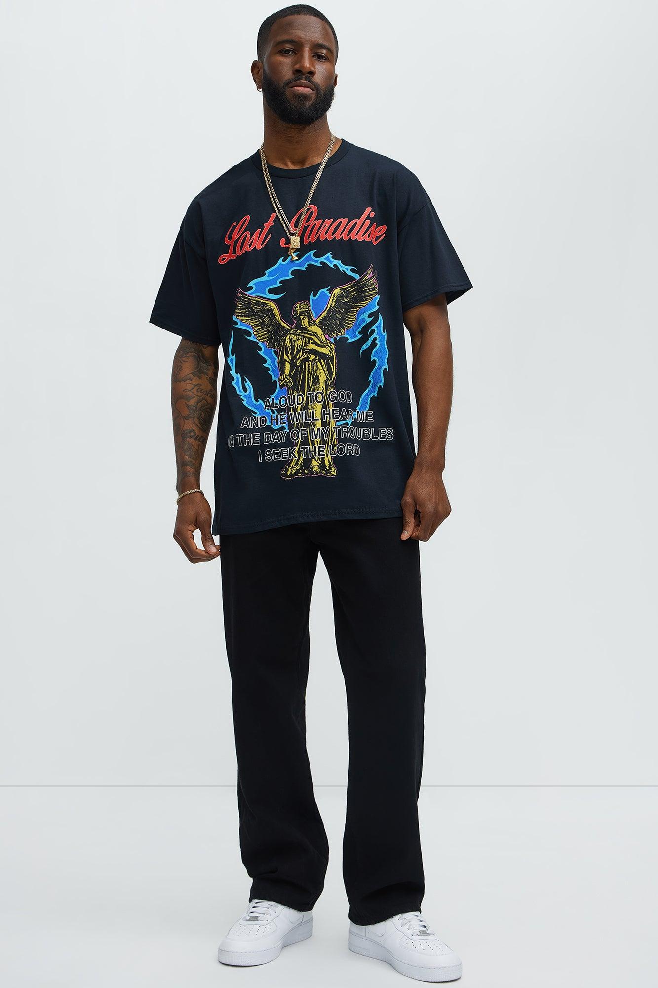 Seek The Lord Short Sleeve Tee - Black Product Image