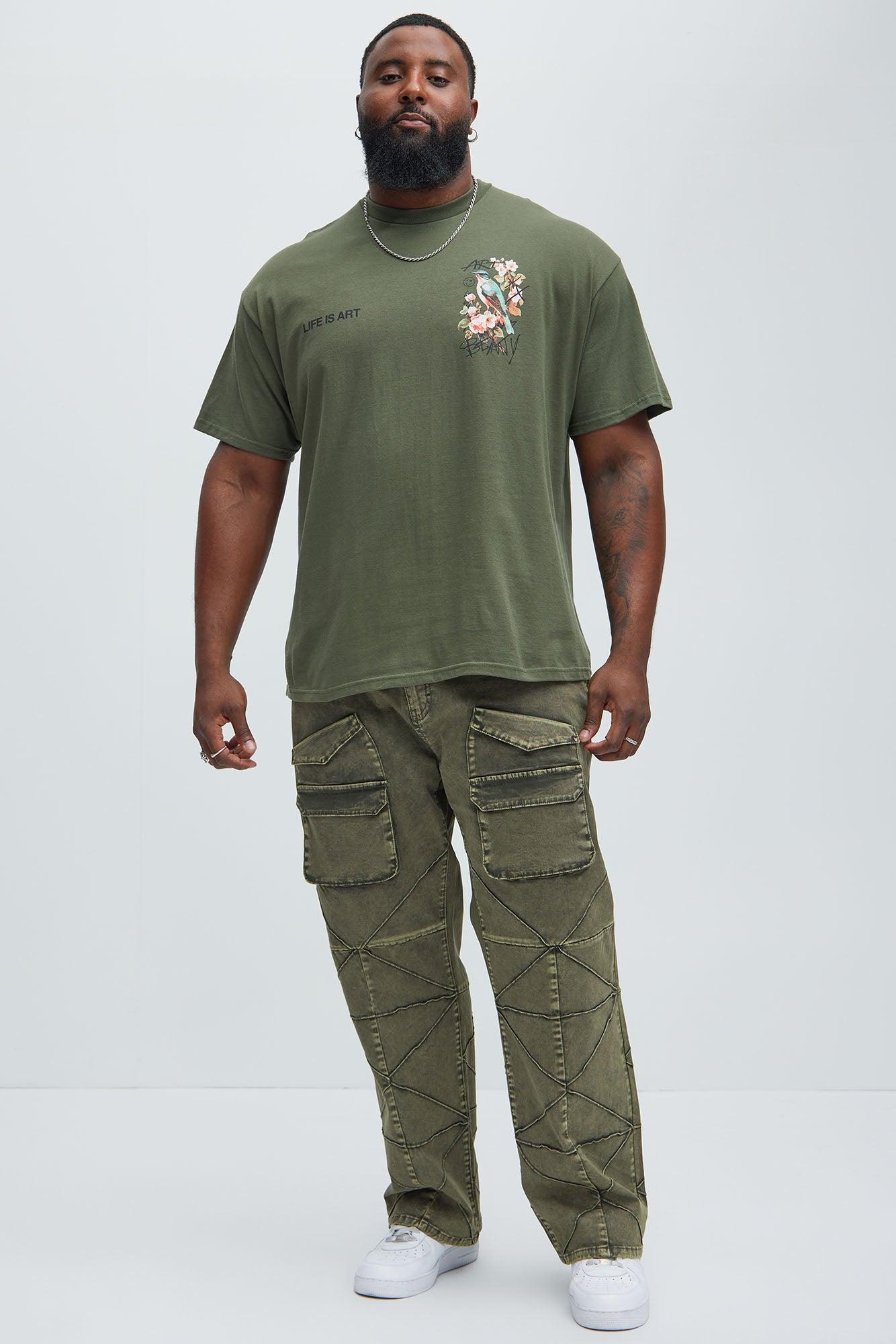 Creativity Of Life Short Sleeve Tee - Sage Product Image