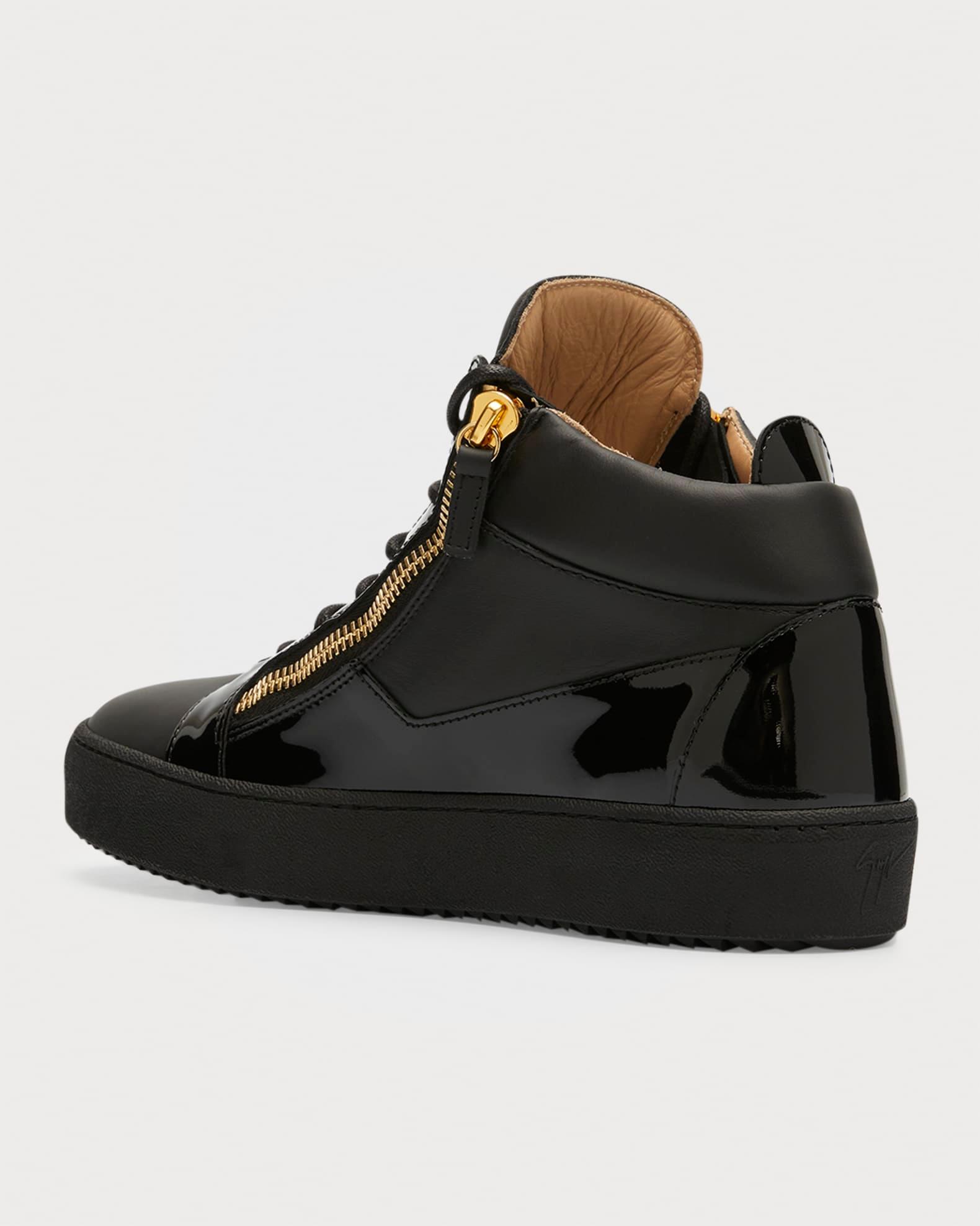 Men's Kriss Leather Mid-Top Sneakers Product Image