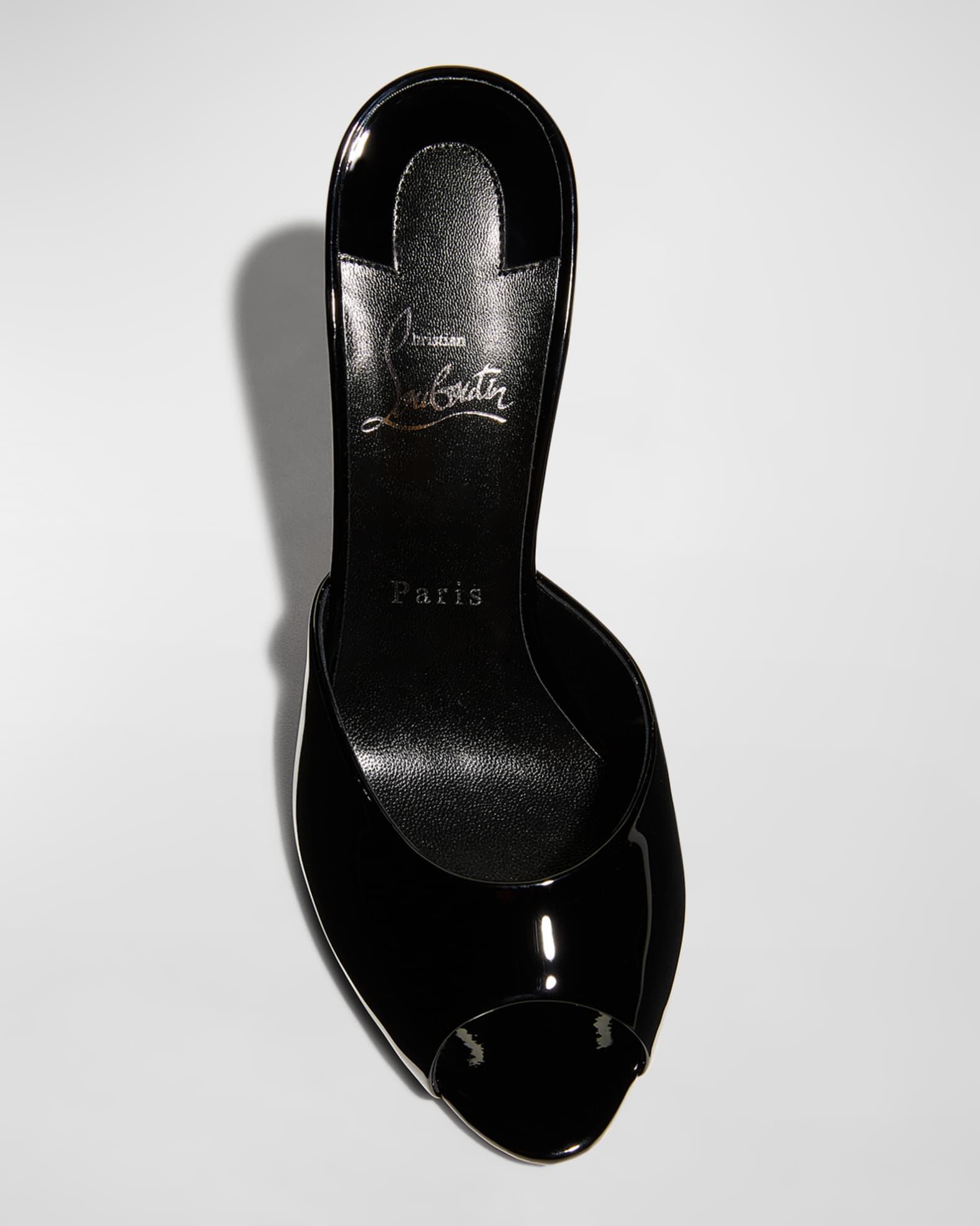 Womens Me Dolly 100MM Patent Leather Mules Product Image