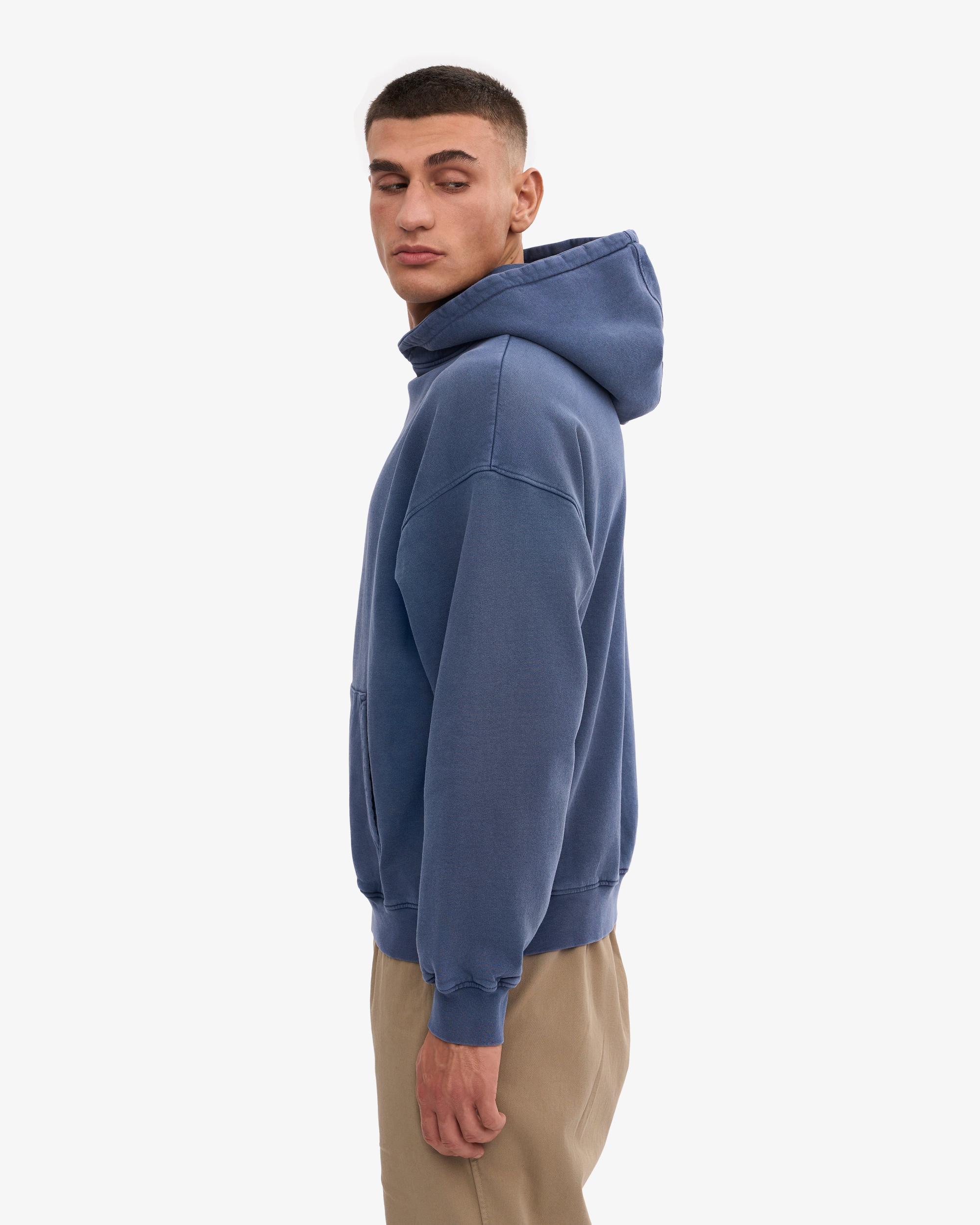 Organic Oversized Hood - Neptune Blue Product Image