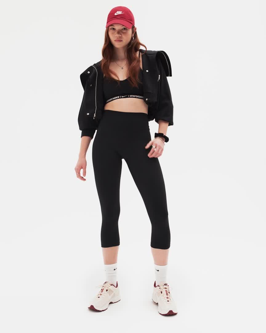 Nike Women's One High-Waisted Crop Leggings Product Image