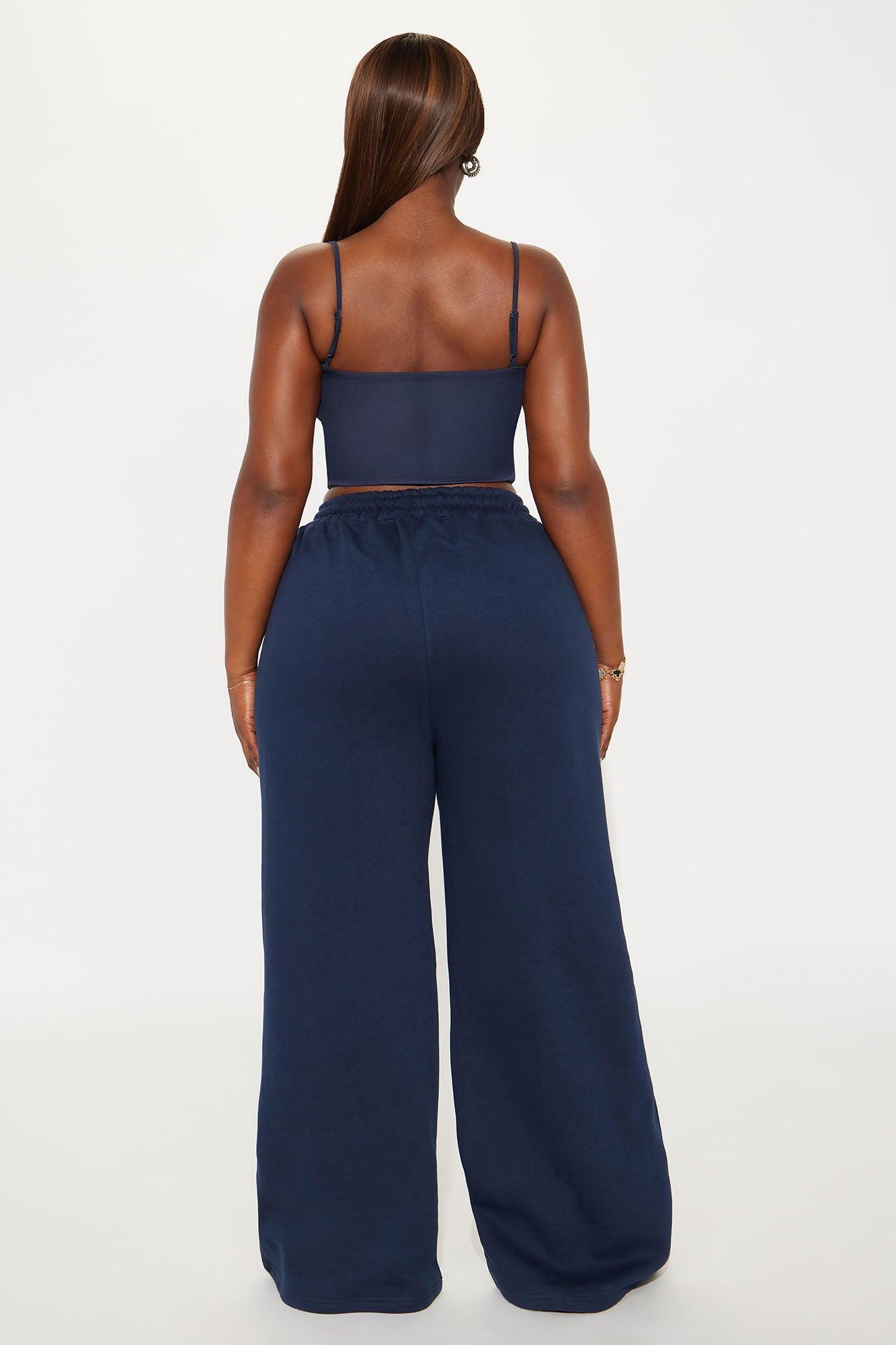 Contour Double Lined Cami Top - Navy Female Product Image