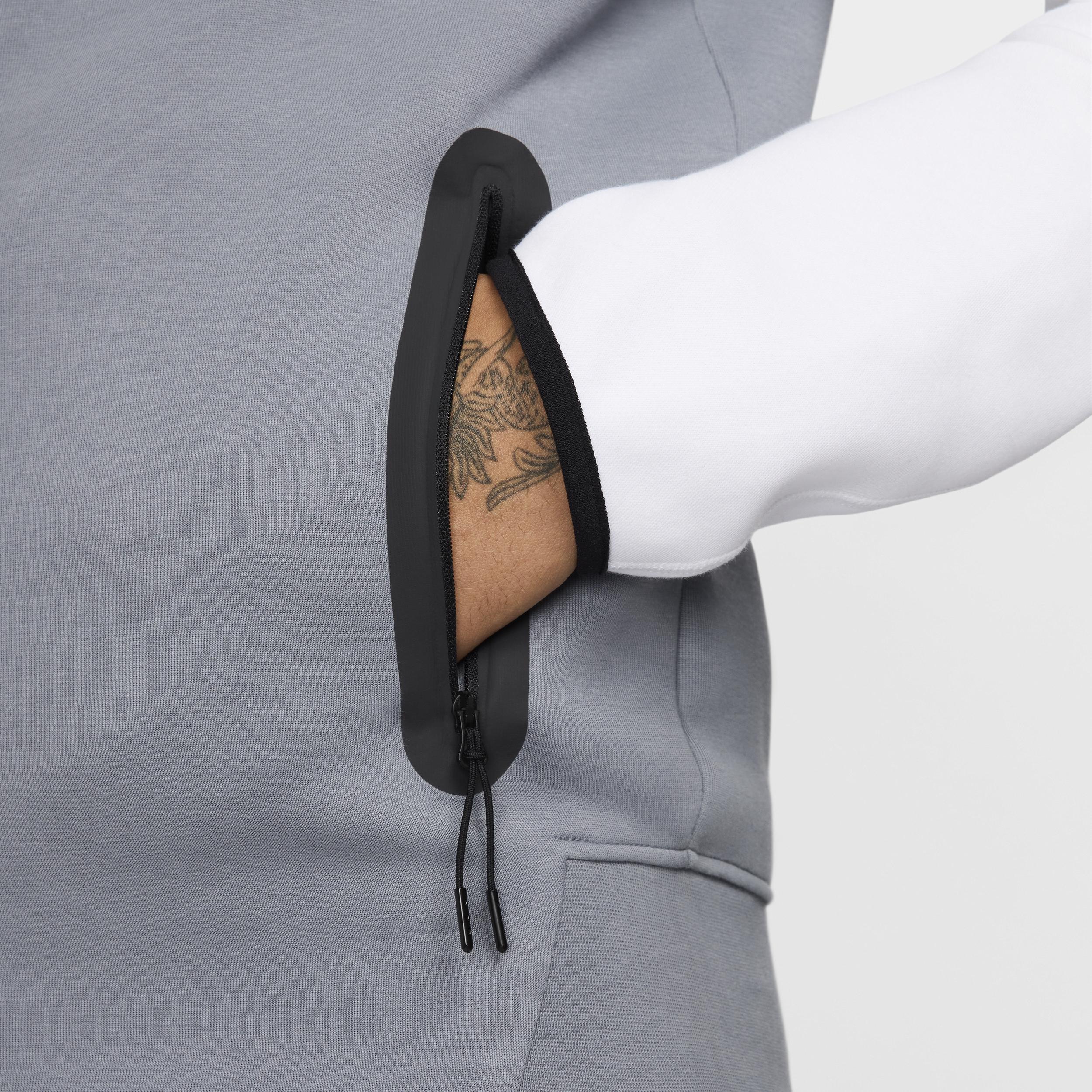 Mens Nike Sportswear Tech Fleece Windrunner Full-Zip Hoodie | FZ4709-011 Product Image