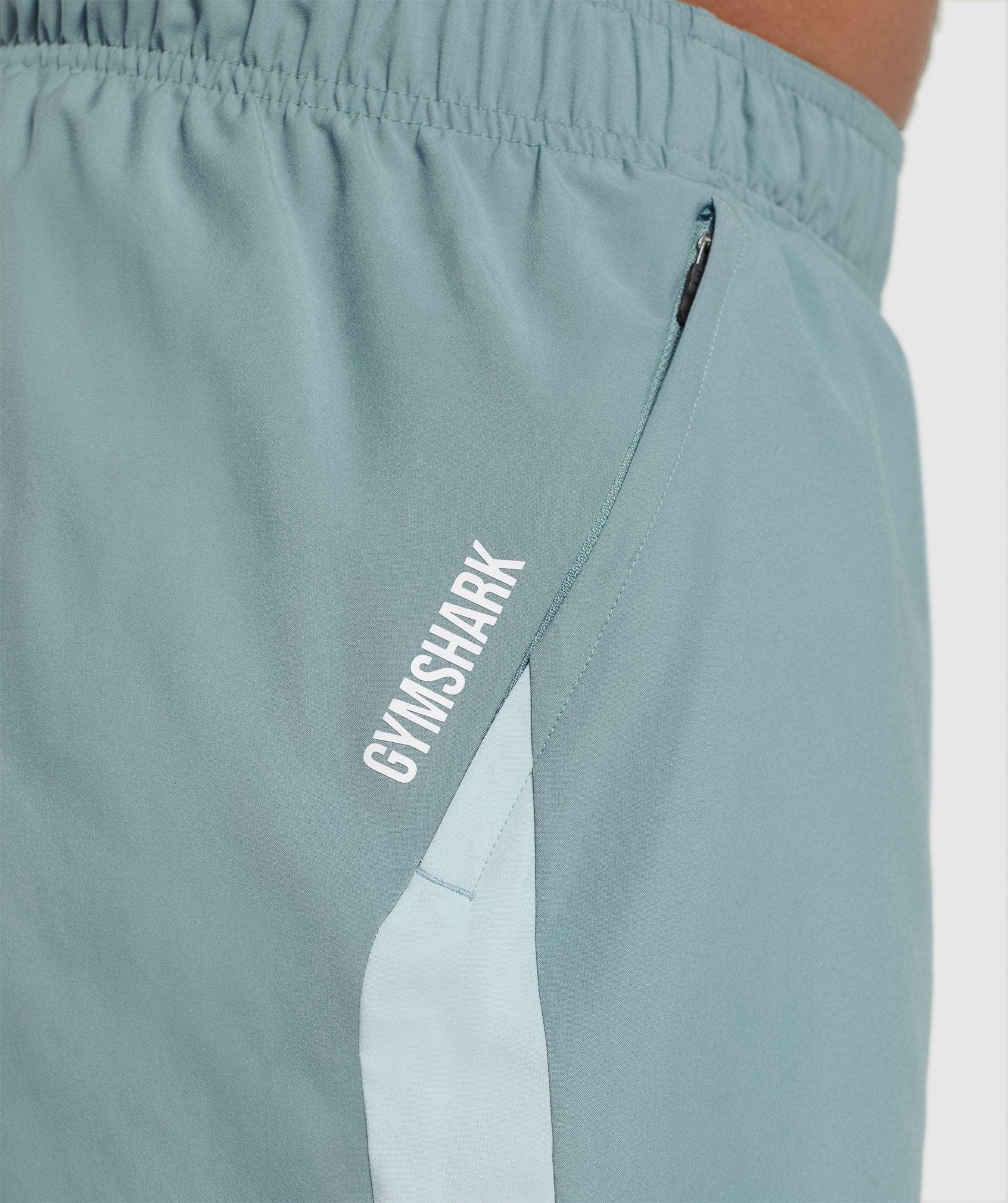 Gymshark Sport  7" Shorts - Rest Blue/Cool Blue Male Product Image