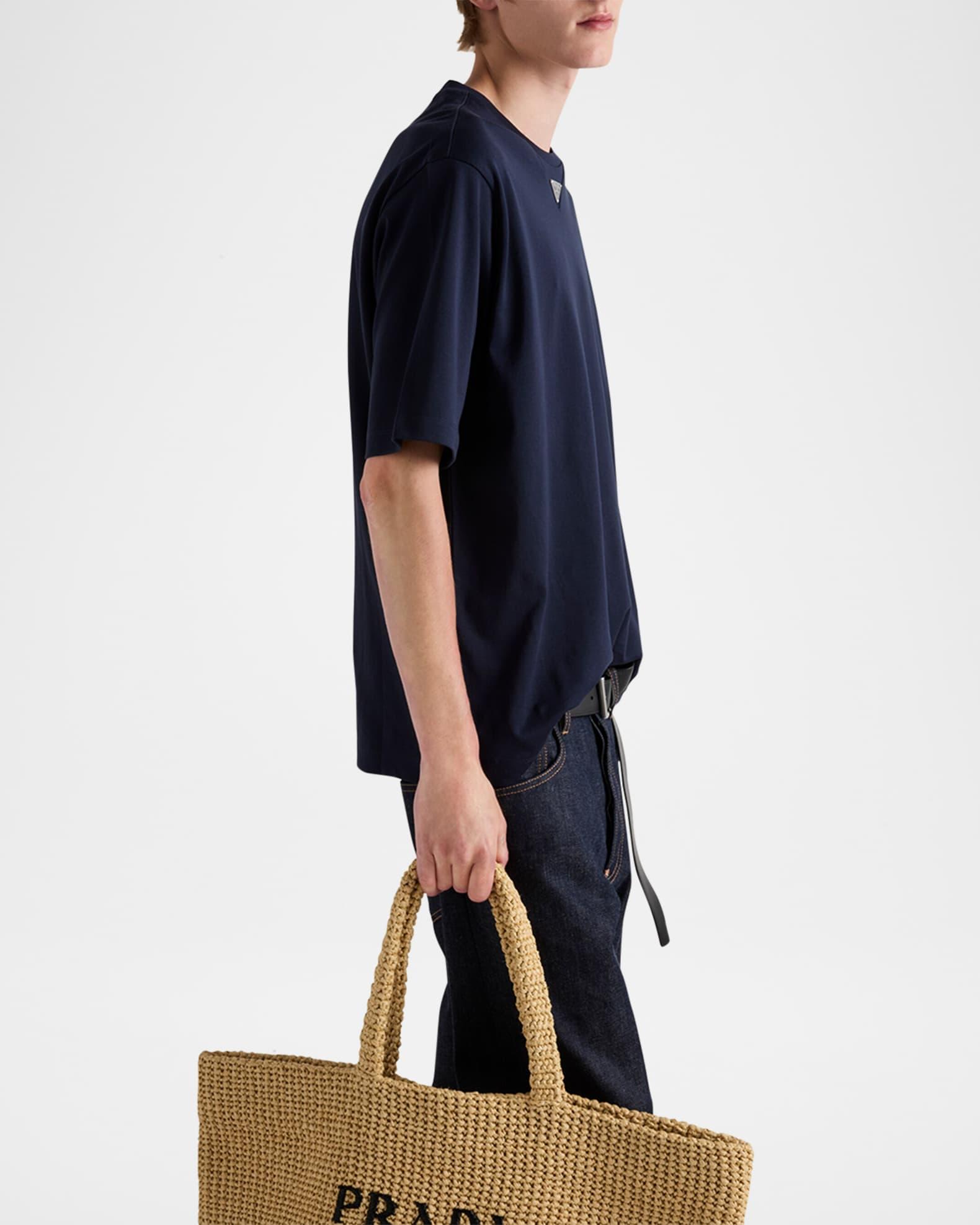 Men's Jersey Triangle Logo T-Shirt Product Image