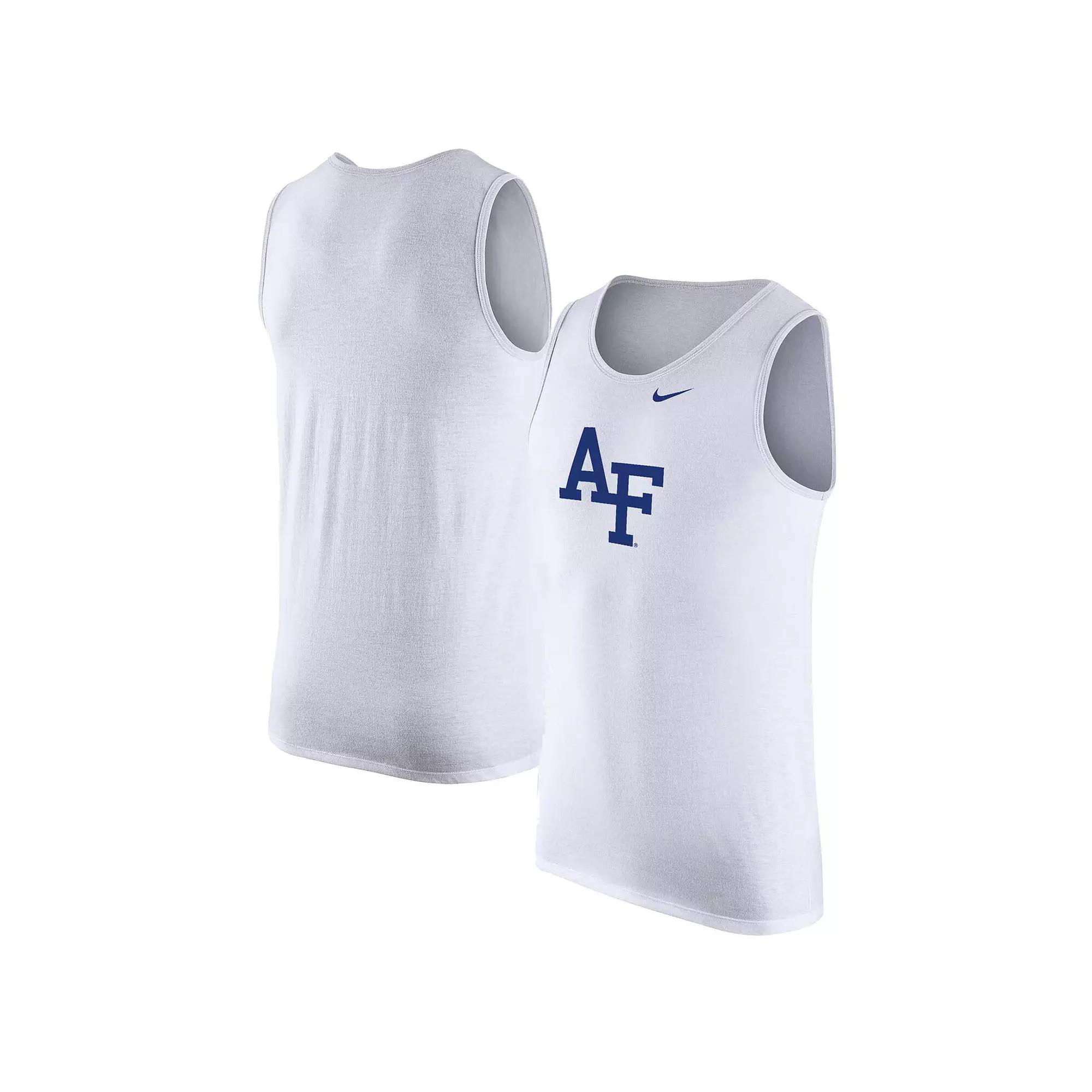 Men's Nike White Air Force Falcons Tank Top,  Product Image
