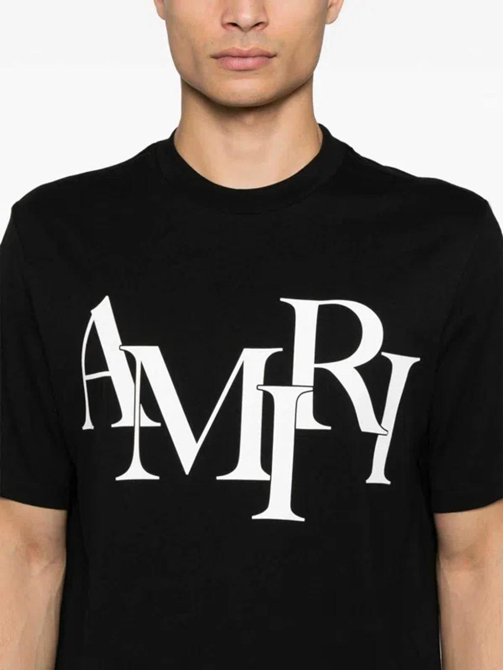 staggered-logo T-shirt Product Image