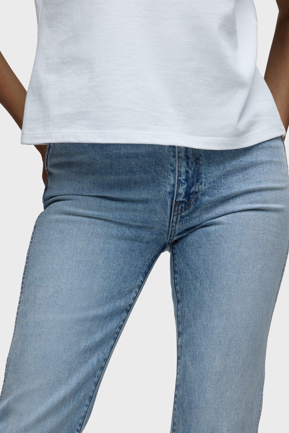 Breaux High-Rise Straight Ankle Jean Female Product Image