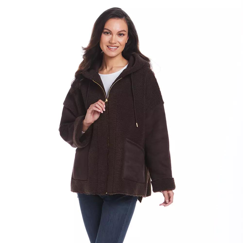 Women's Weathercast Reversible Faux Shearling Jacket,  Product Image