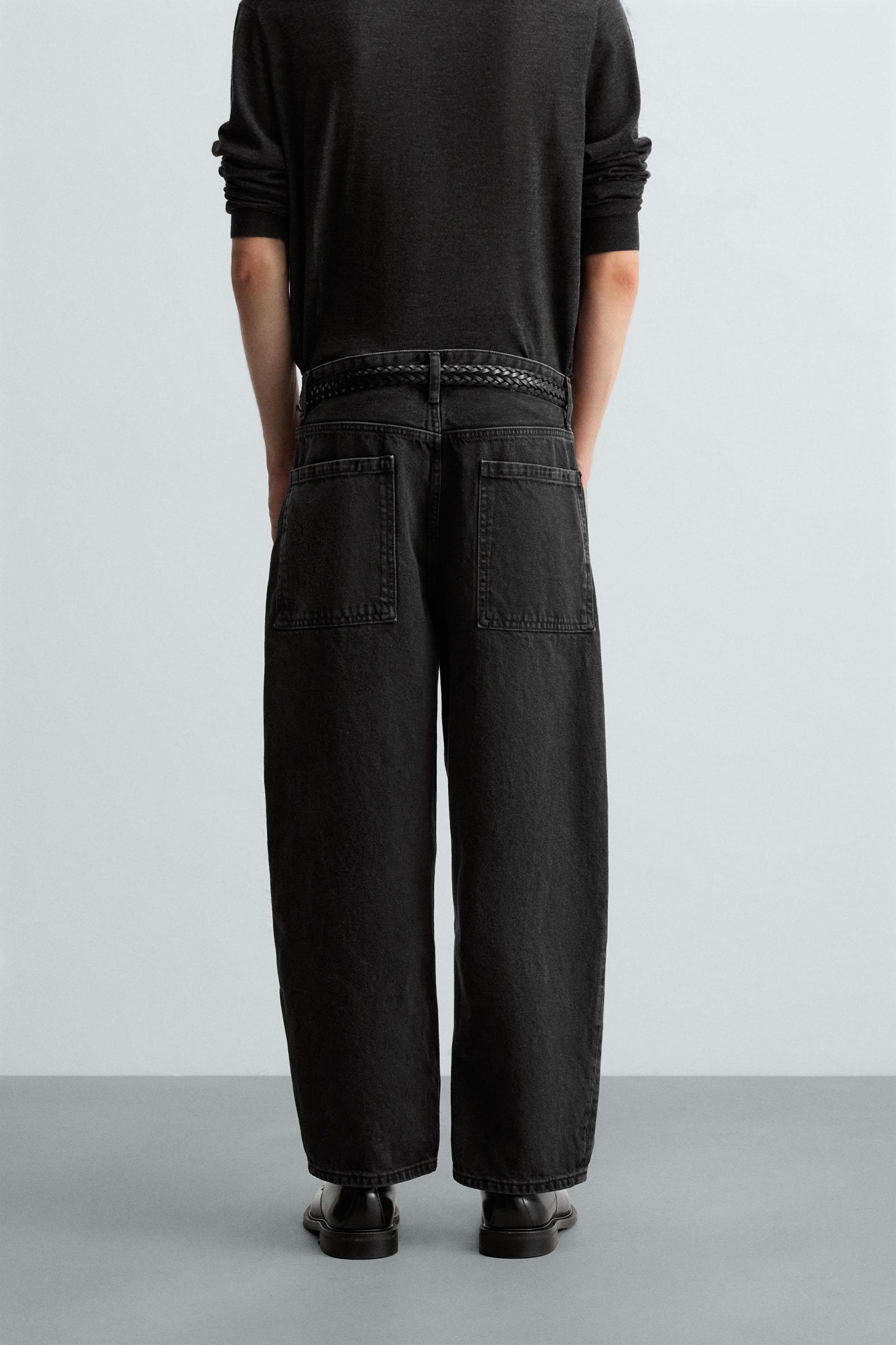 TAPERED WIDE FIT JEANS Product Image