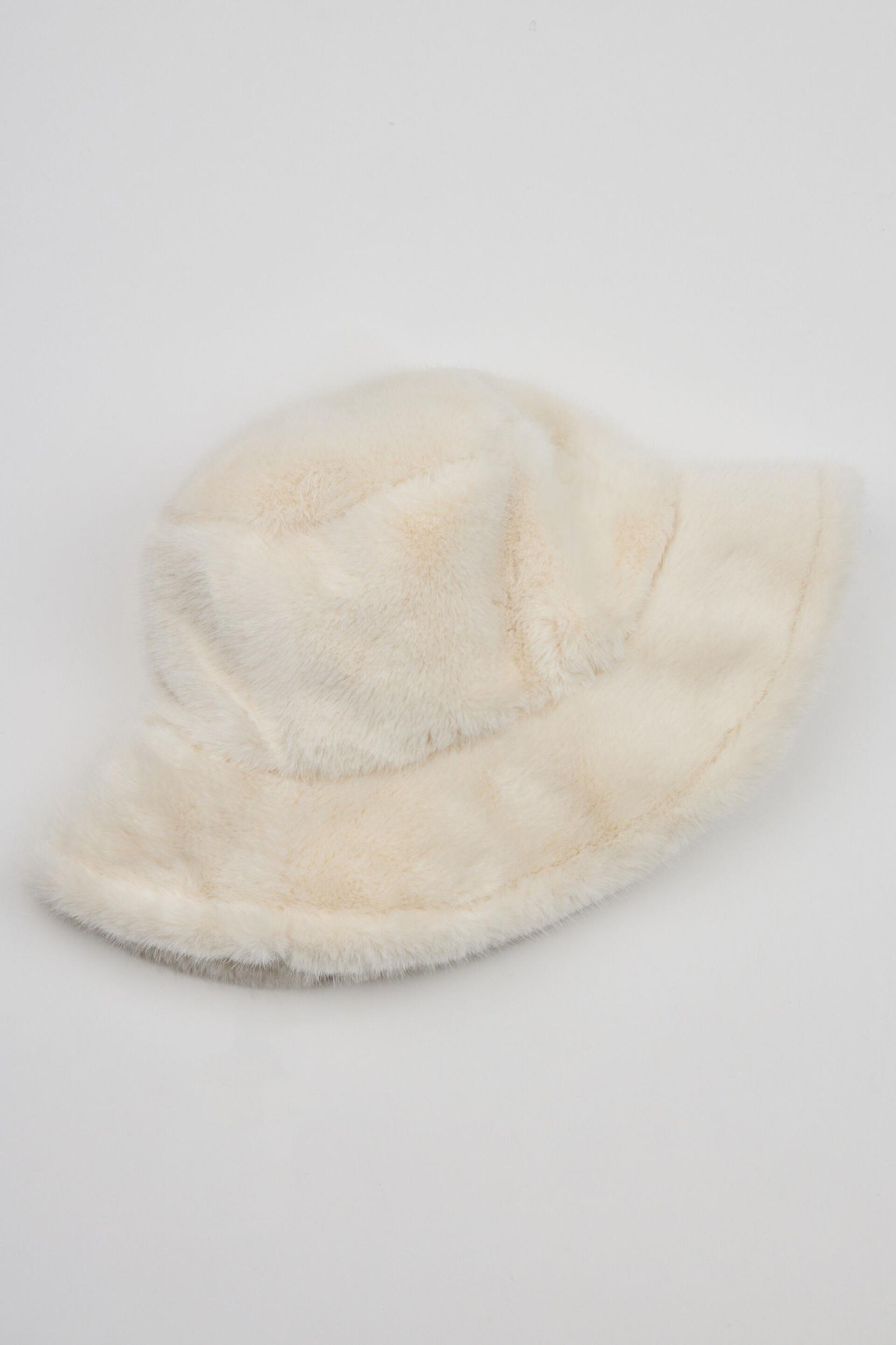 Allover Fur Bucket Hat Product Image