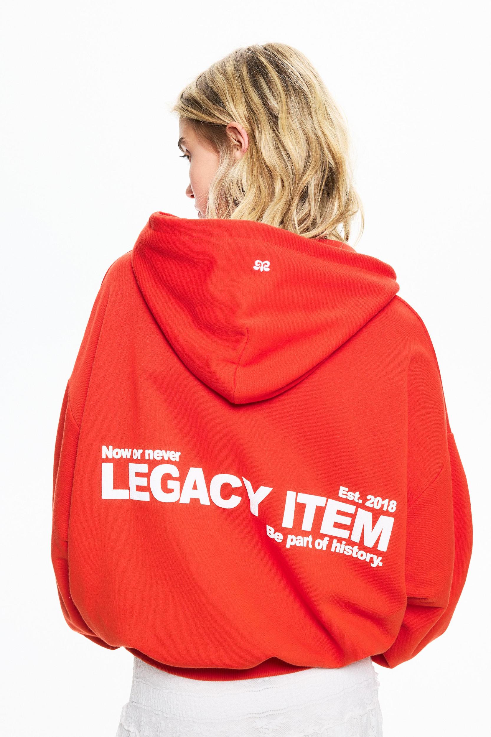 Red hoodie Product Image