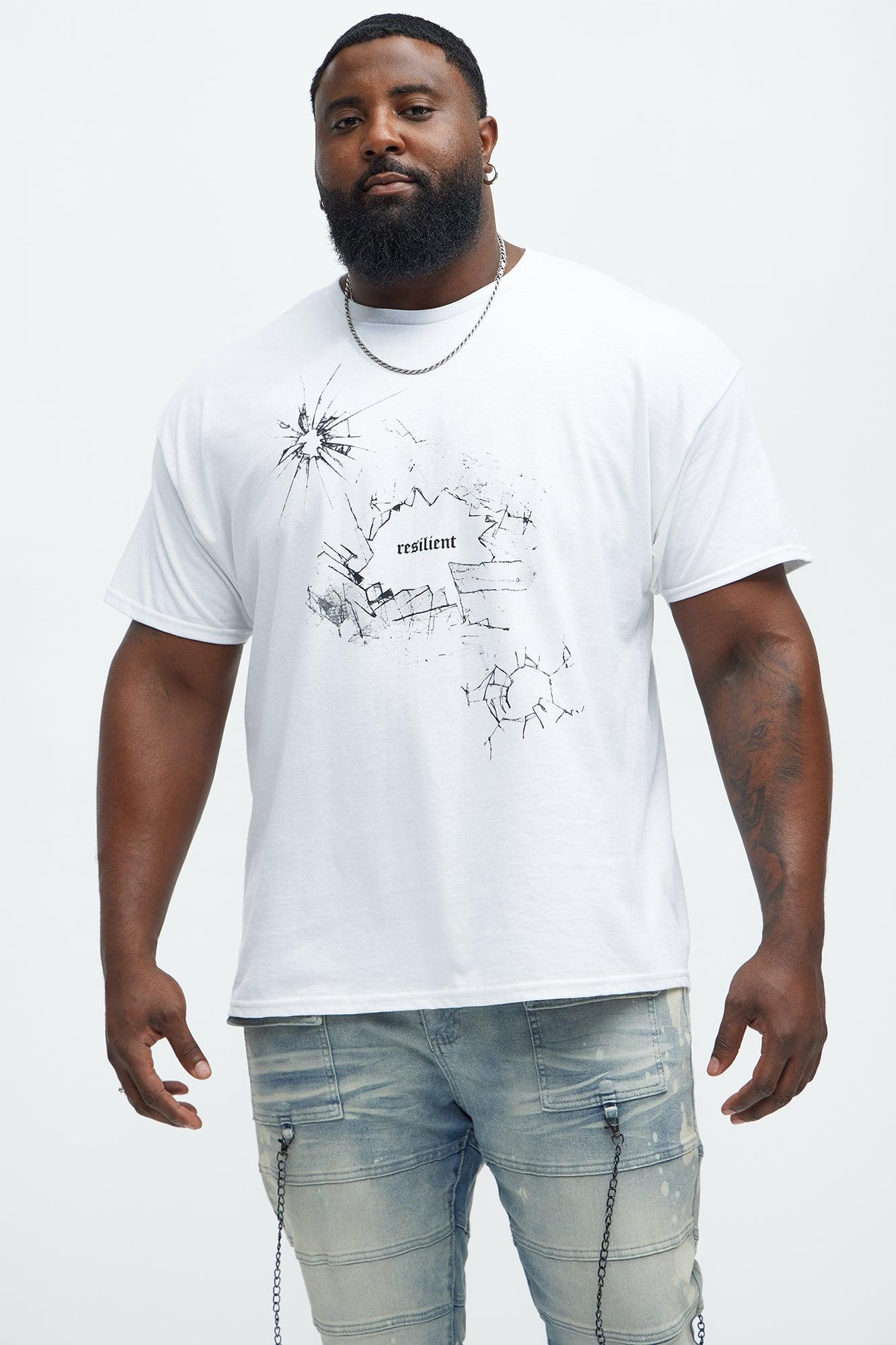 Not Broken Resilient Short Sleeve Tee - White Product Image