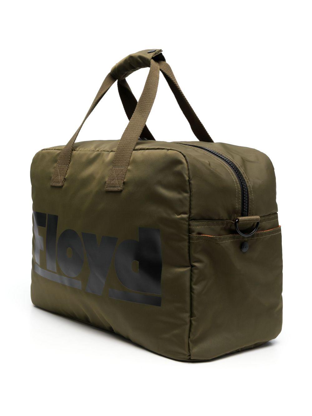 logo-print zipped holdall Product Image