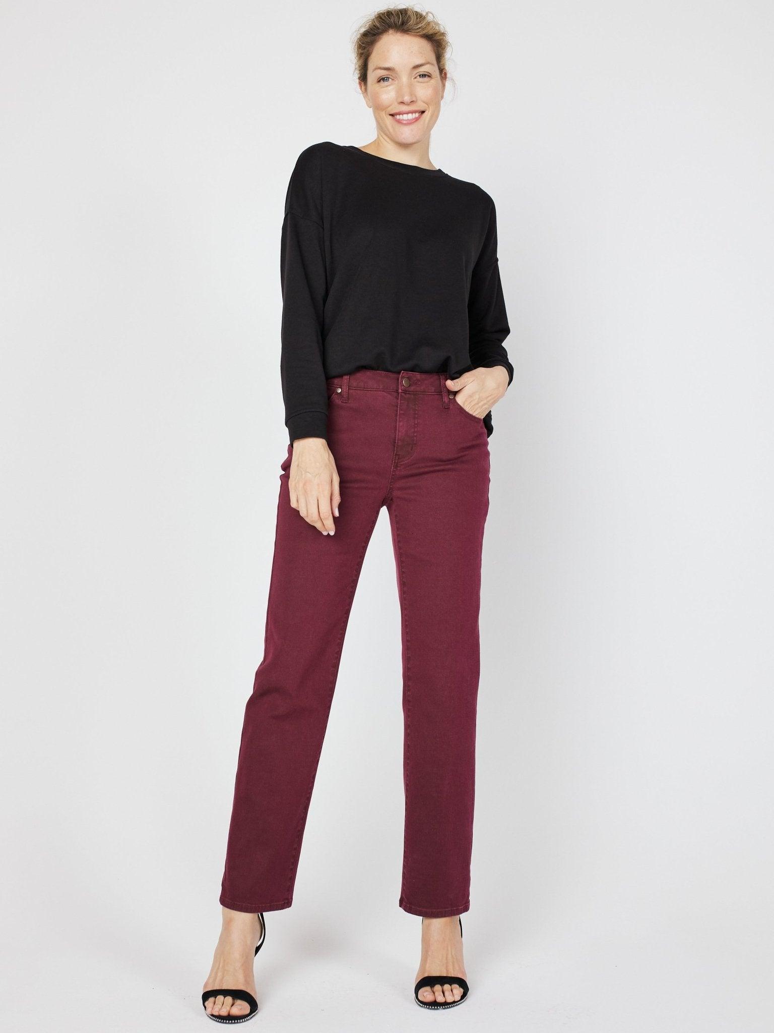 Westport Signature 5 Pocket Colored Denim Straight Leg Jean Product Image