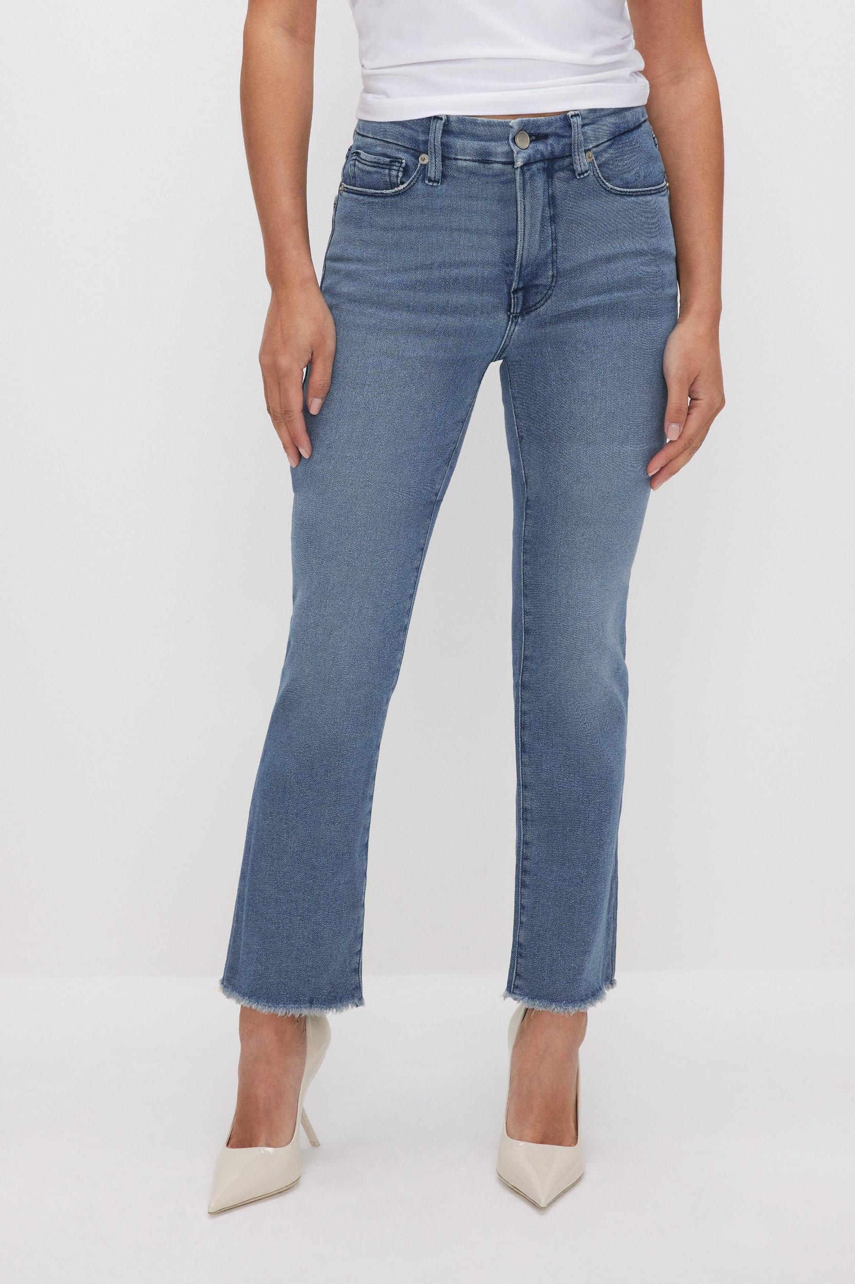 GOOD PETITE STRAIGHT JEANS | BLUE449 Product Image
