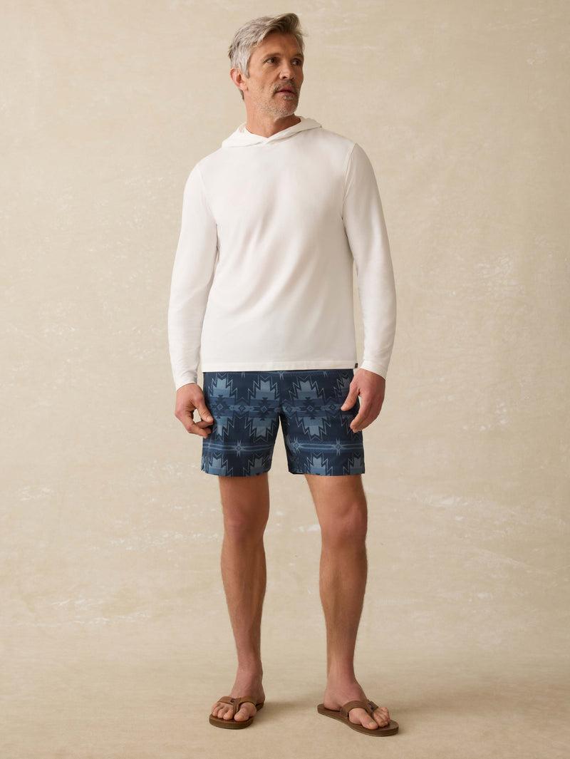 Shorelite UPF Hoodie - Pure White Product Image