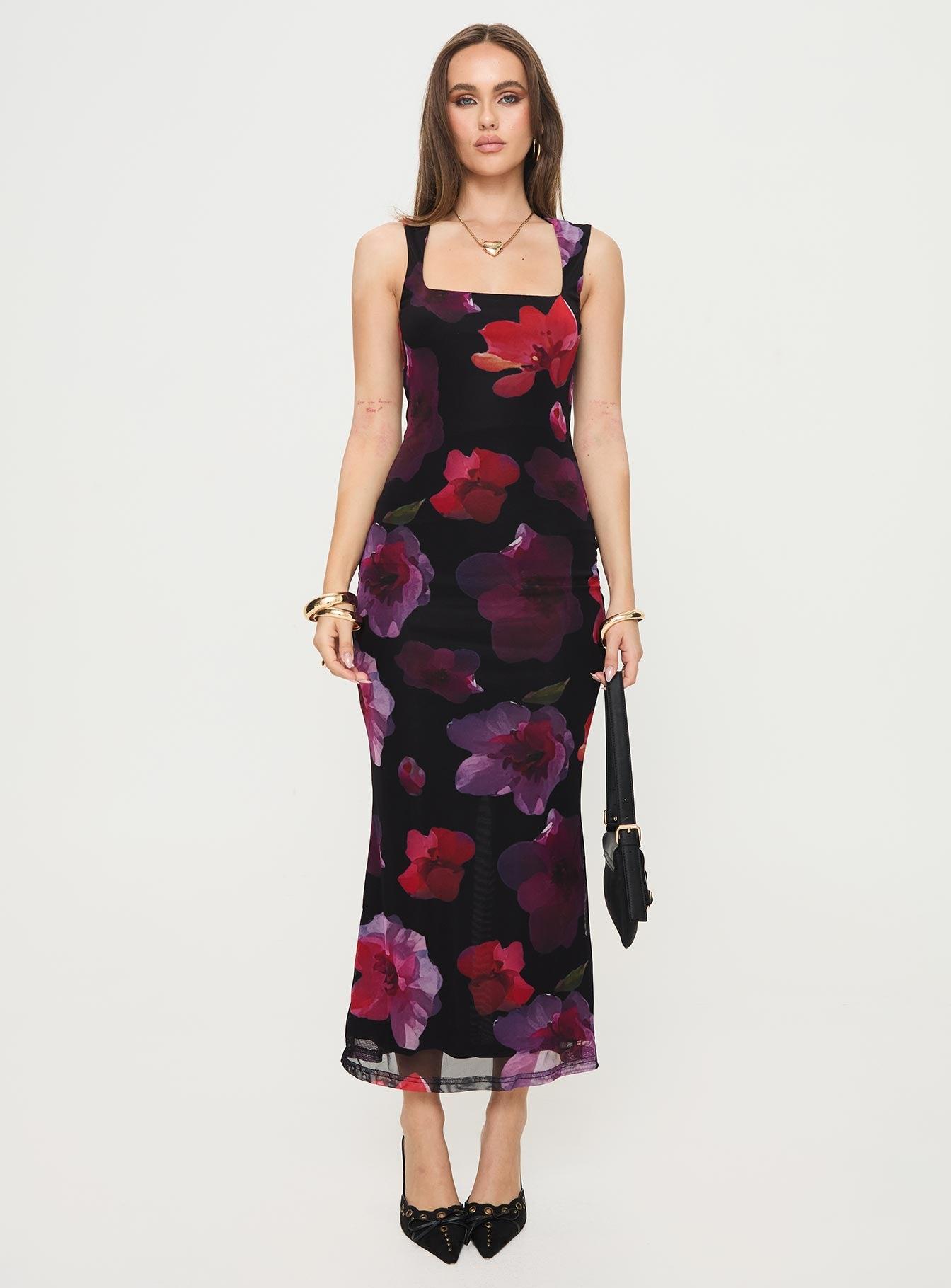 Eviana Maxi Dress Floral Product Image