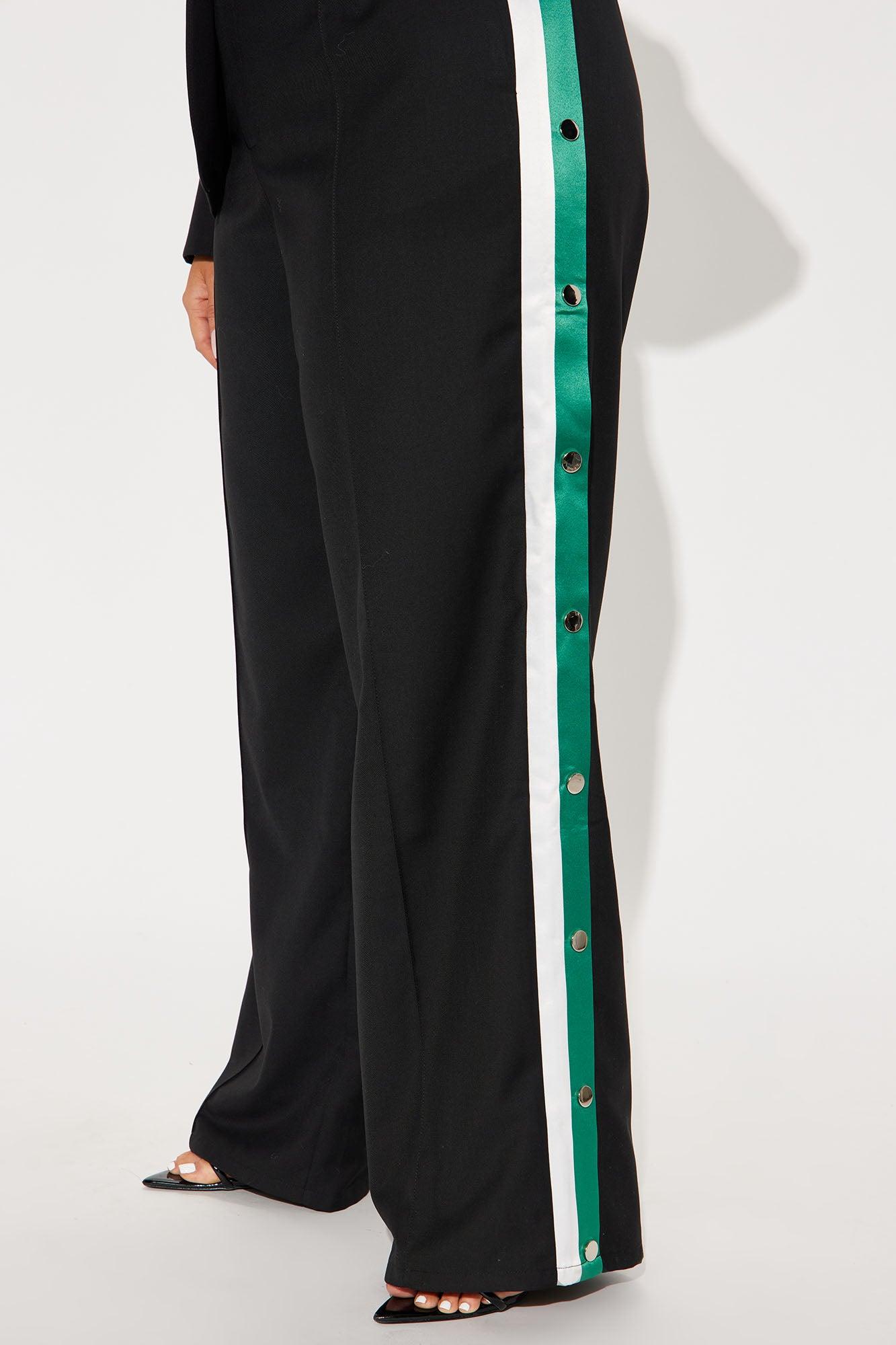 On A Deadline Blazer Pant Set - Black Product Image