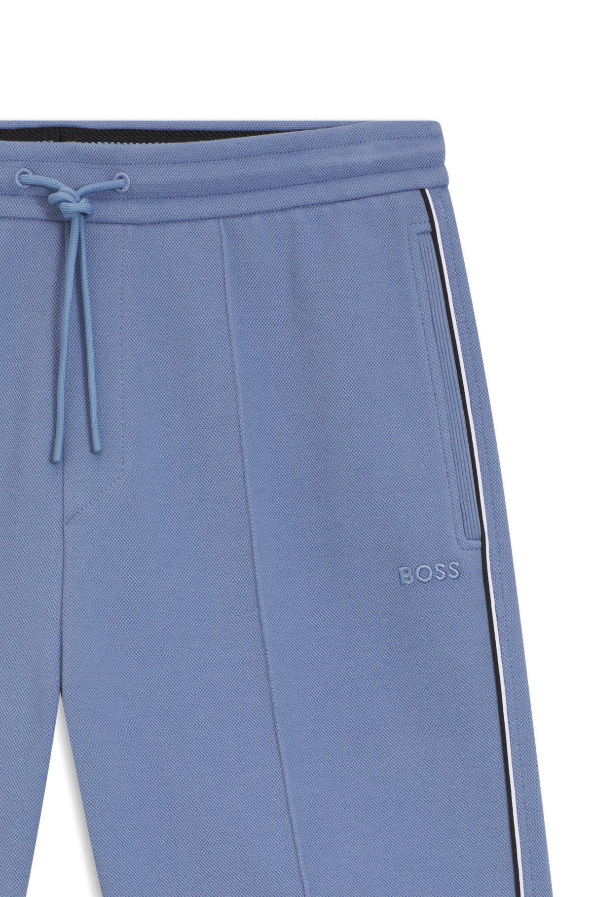 Piped-trim shorts in a cotton blend Product Image
