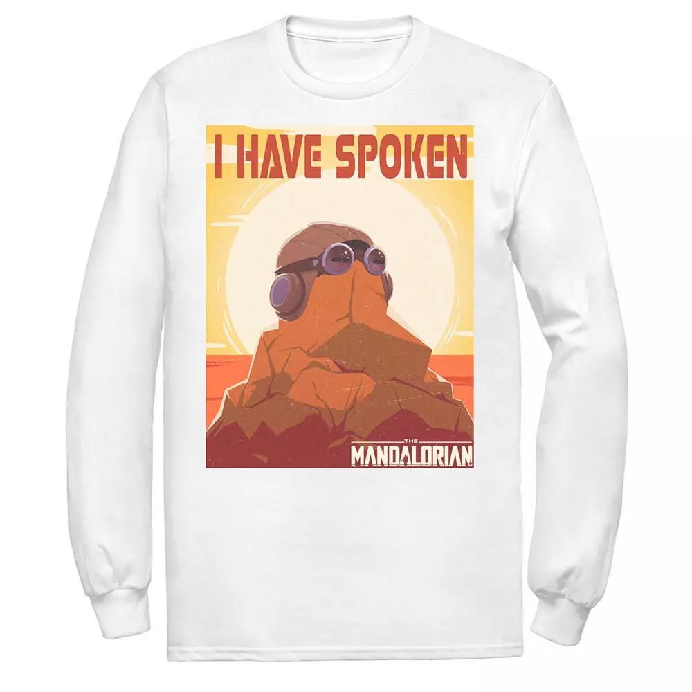 Men's Star Wars The Mandalorian I Have Spoken Poster Tee,  Product Image