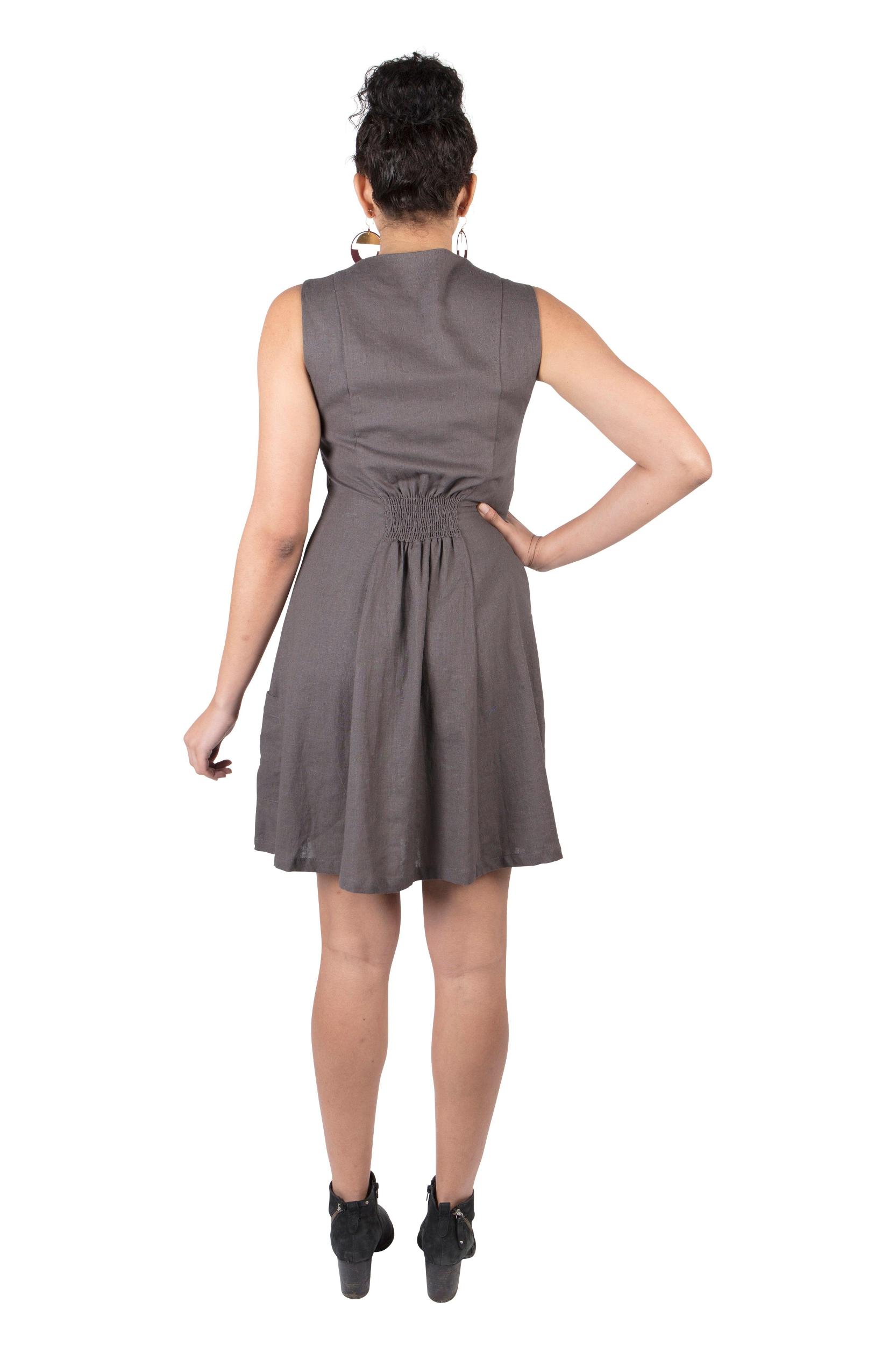 Sleeveless Fiona in Ash Portifino Product Image