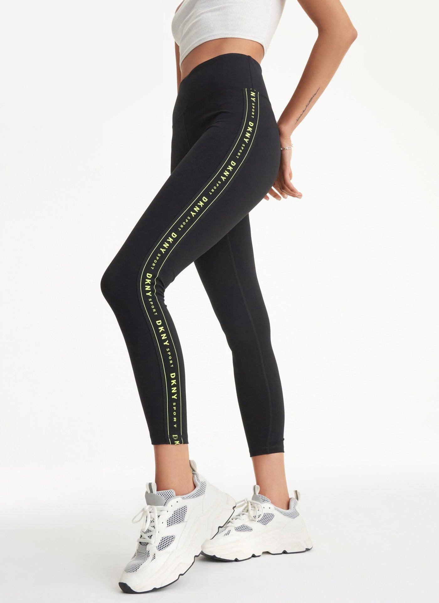 HIGH WAIST 7/8 LOGO TAPE LEGGINGS Product Image