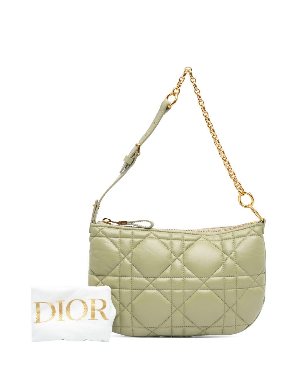2022 Mini Calfskin Macrocannage Dior Caro Tulip Bag shoulder bag Product Image