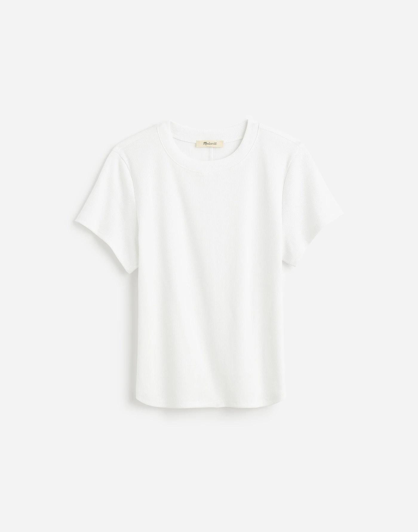 (Re)generative Cotton Ribbed Crewneck Tee Product Image