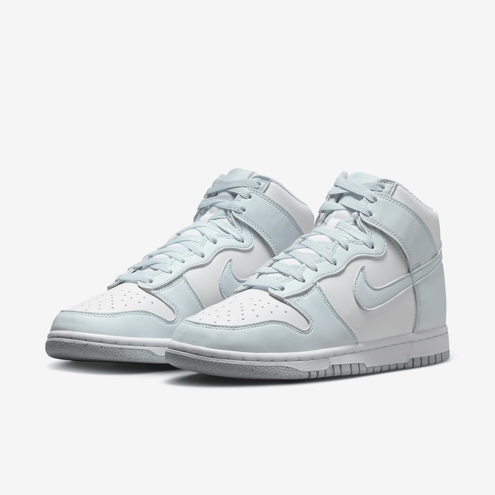 Nike Womens Nike Dunk High - Womens Shoes White/Black/Light British Tan Product Image