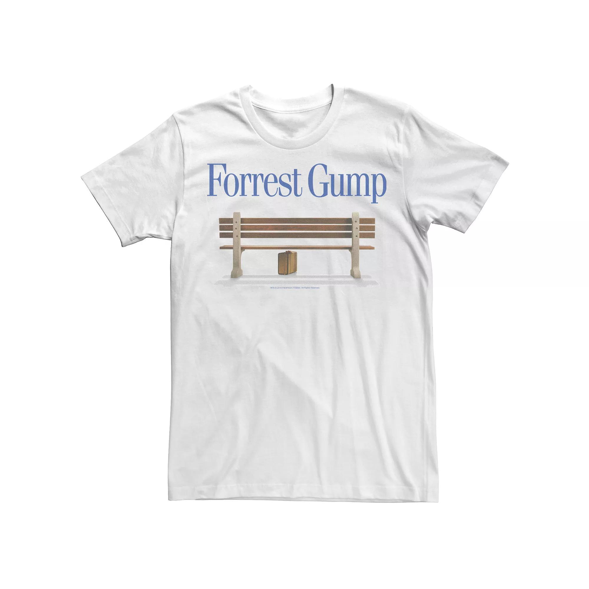 Men's Forrest Gump Bench Title Logo Tee,  Product Image