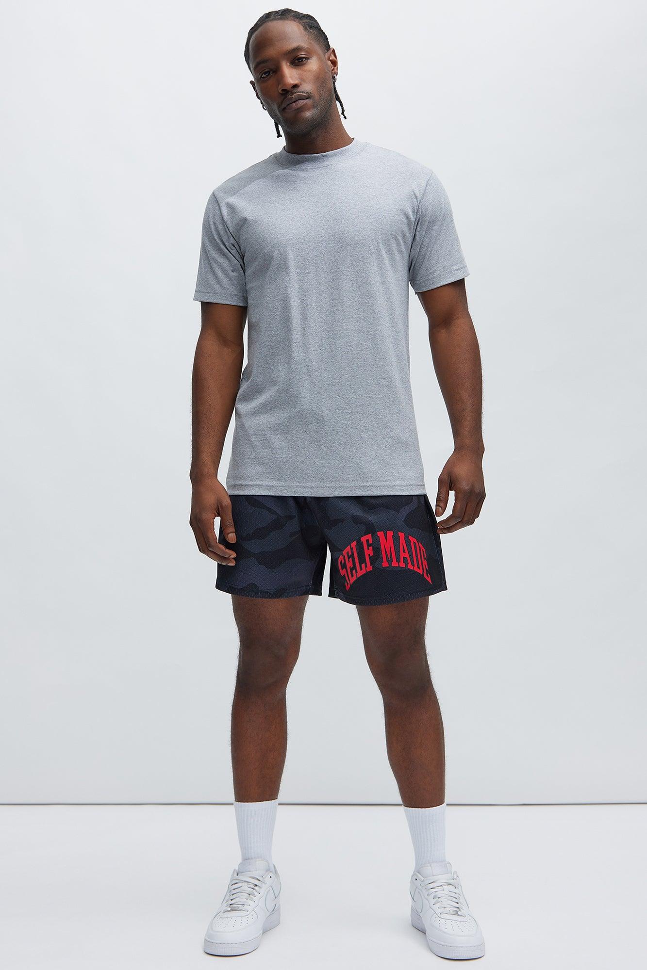 Self Made Mesh Shorts - Black Product Image