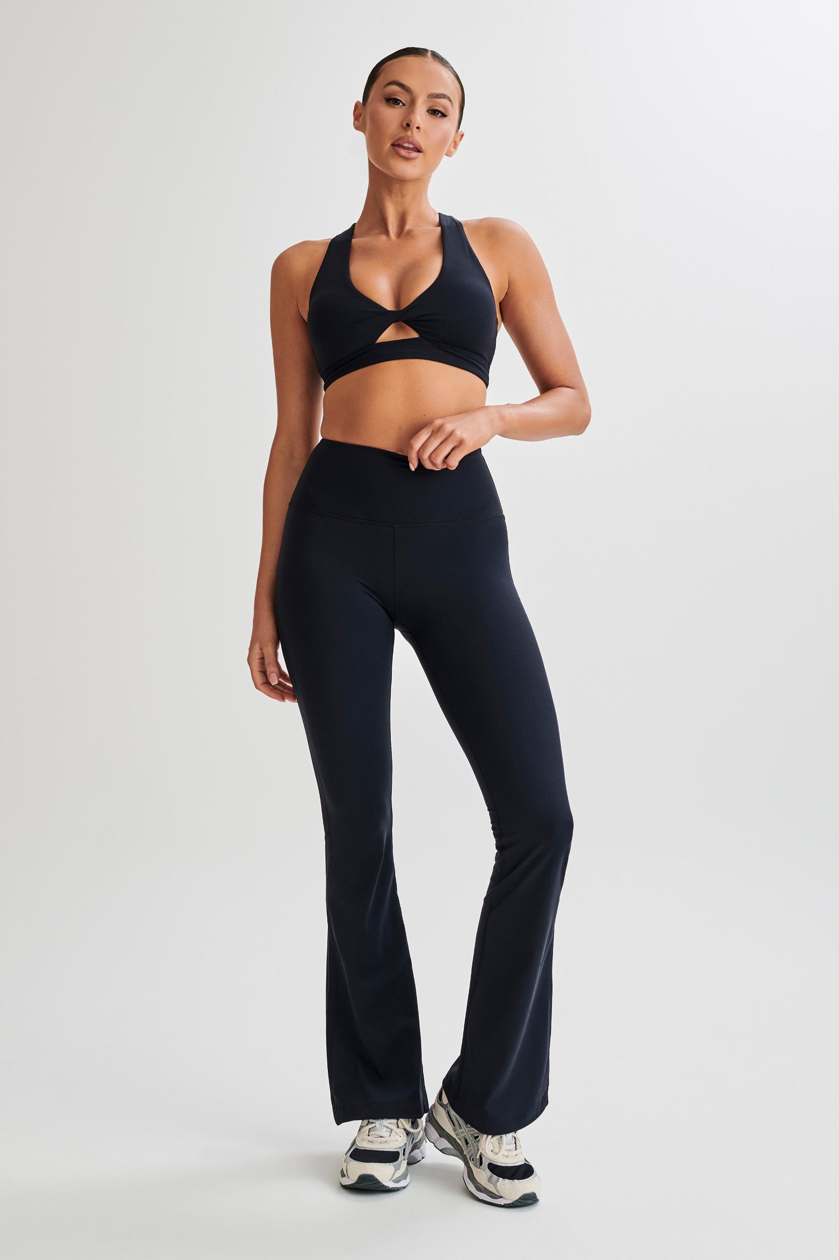 Jesse Flared Yoga Pants - Black Product Image