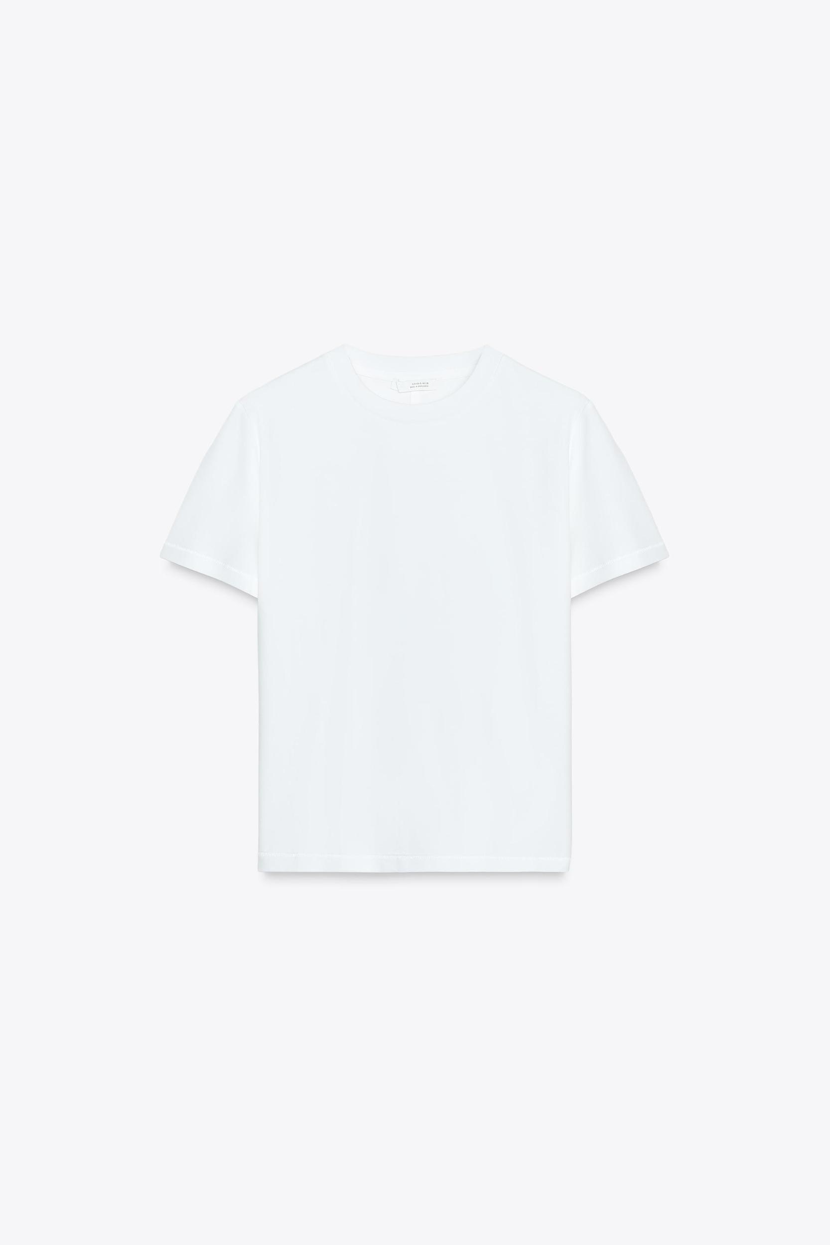 MERCERIZED COTTON T-SHIRT Product Image