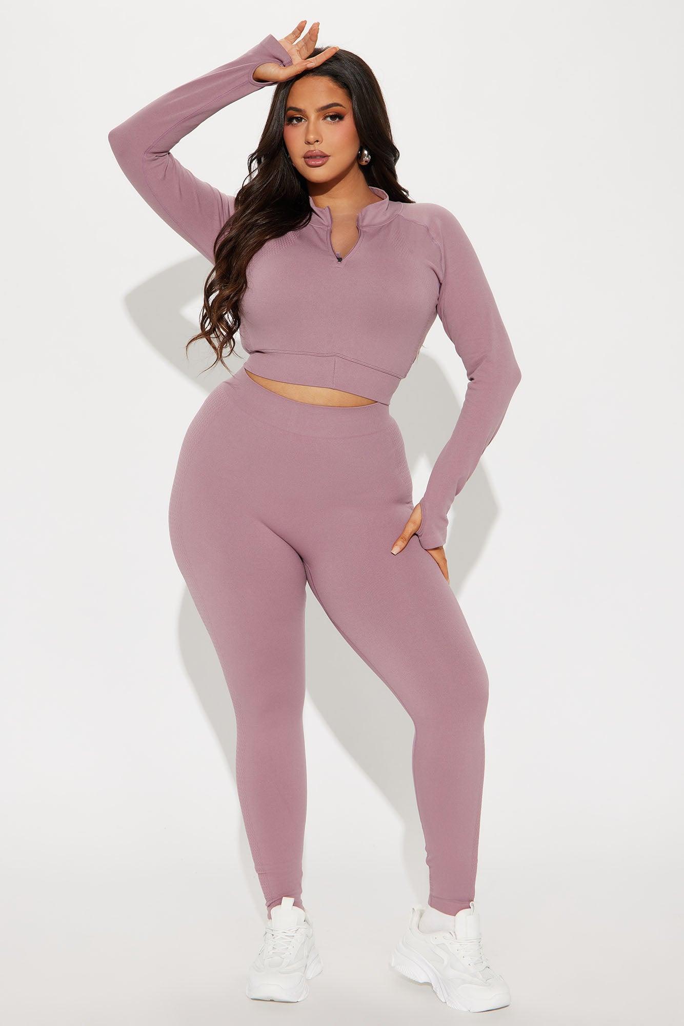 Cool Breeze Active Top - Mauve Product Image