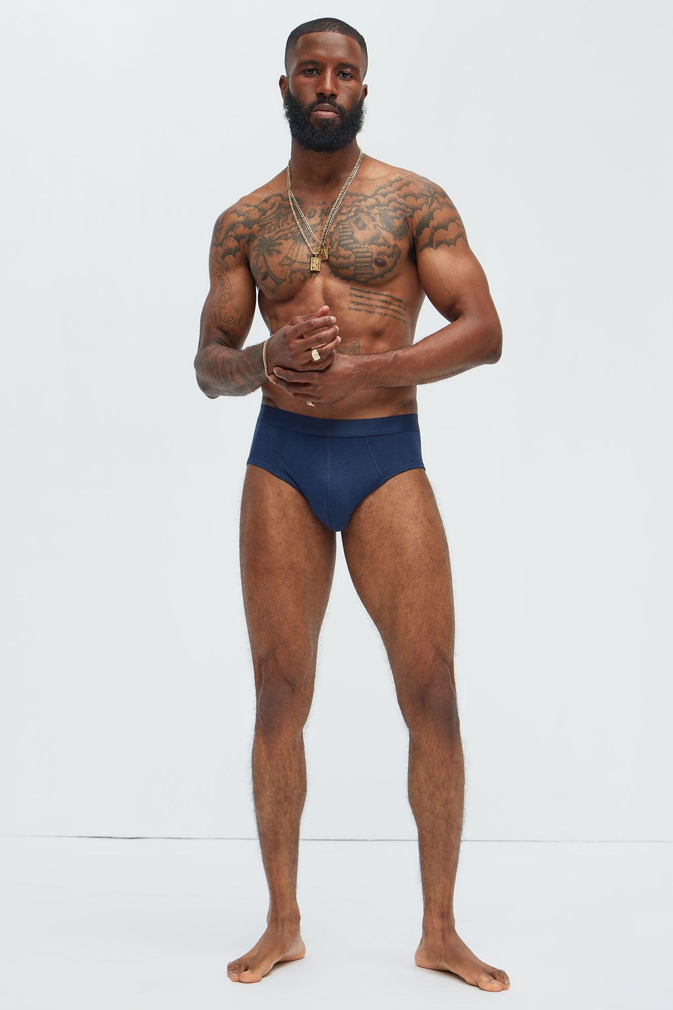 Essential Modal Brief - Navy Product Image