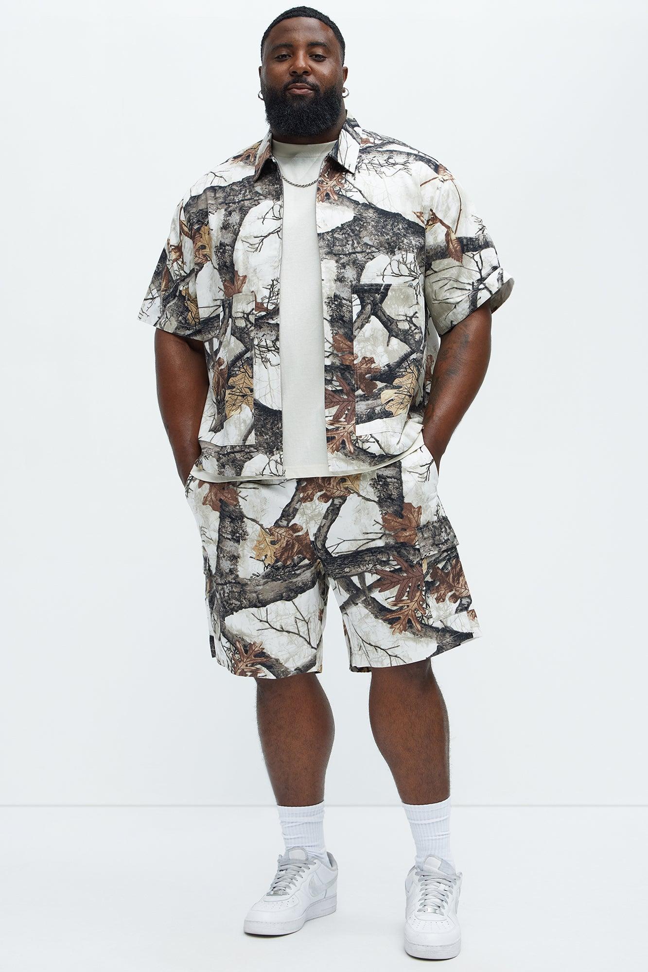 Camo Cargo Shorts - Camouflage Product Image