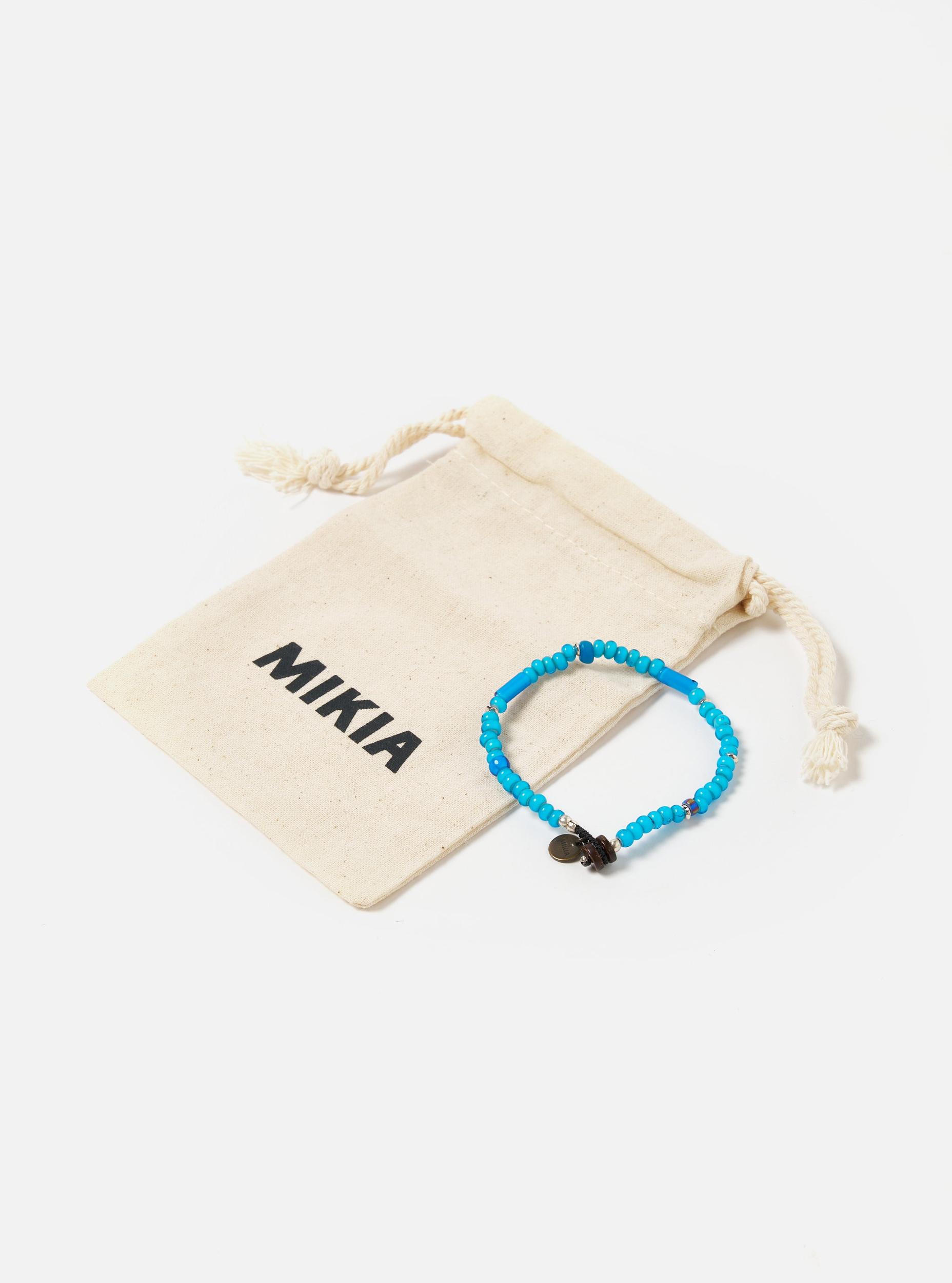 Mikia Bracelet in Blue/White Hearts Product Image