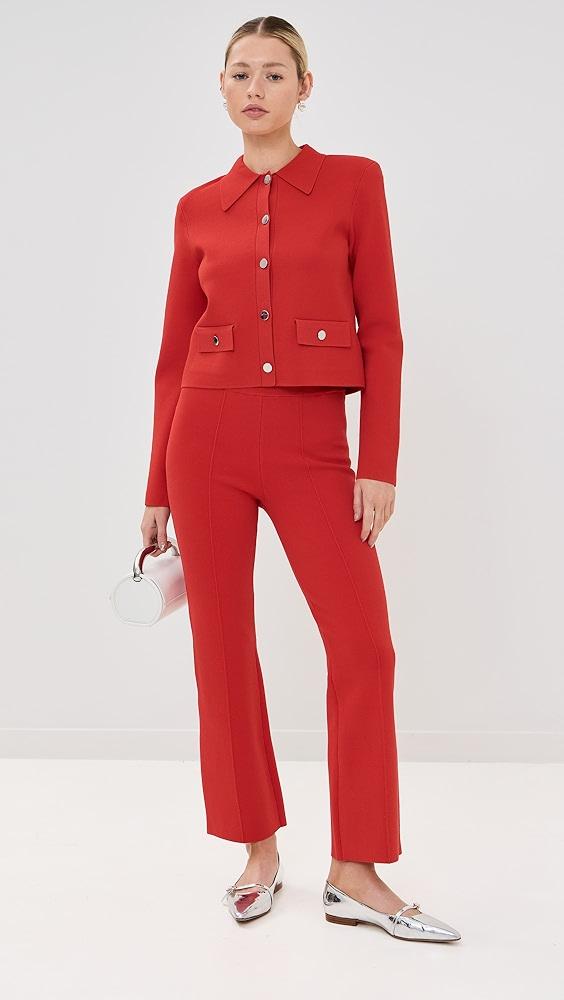 Veronica Beard Bray Knit Pants | Shopbop Product Image