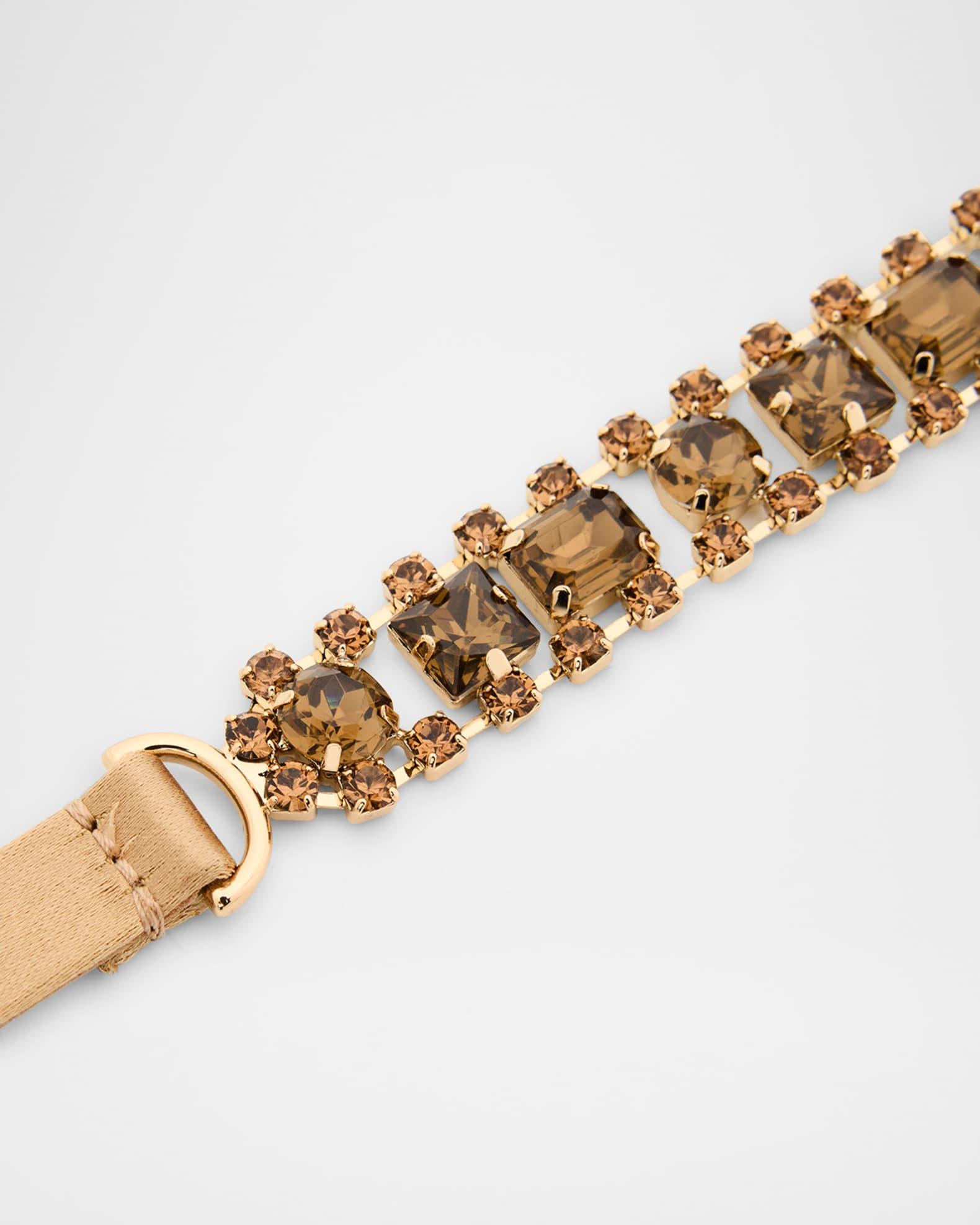 Gioras Satin Bejeweled Belt Product Image