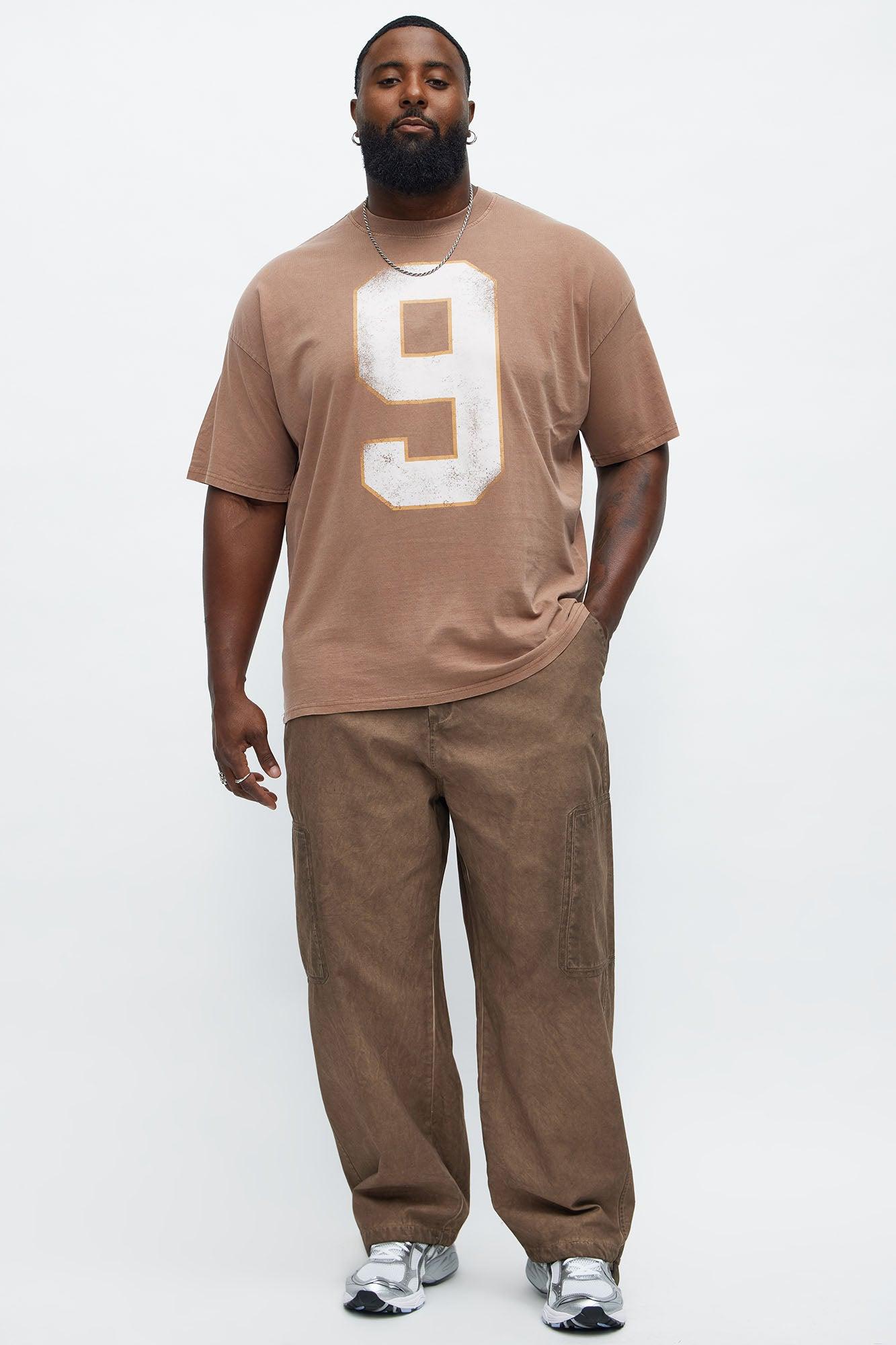 Put Me On Coach Oversized Short Sleeve Tee - Brown Male Product Image