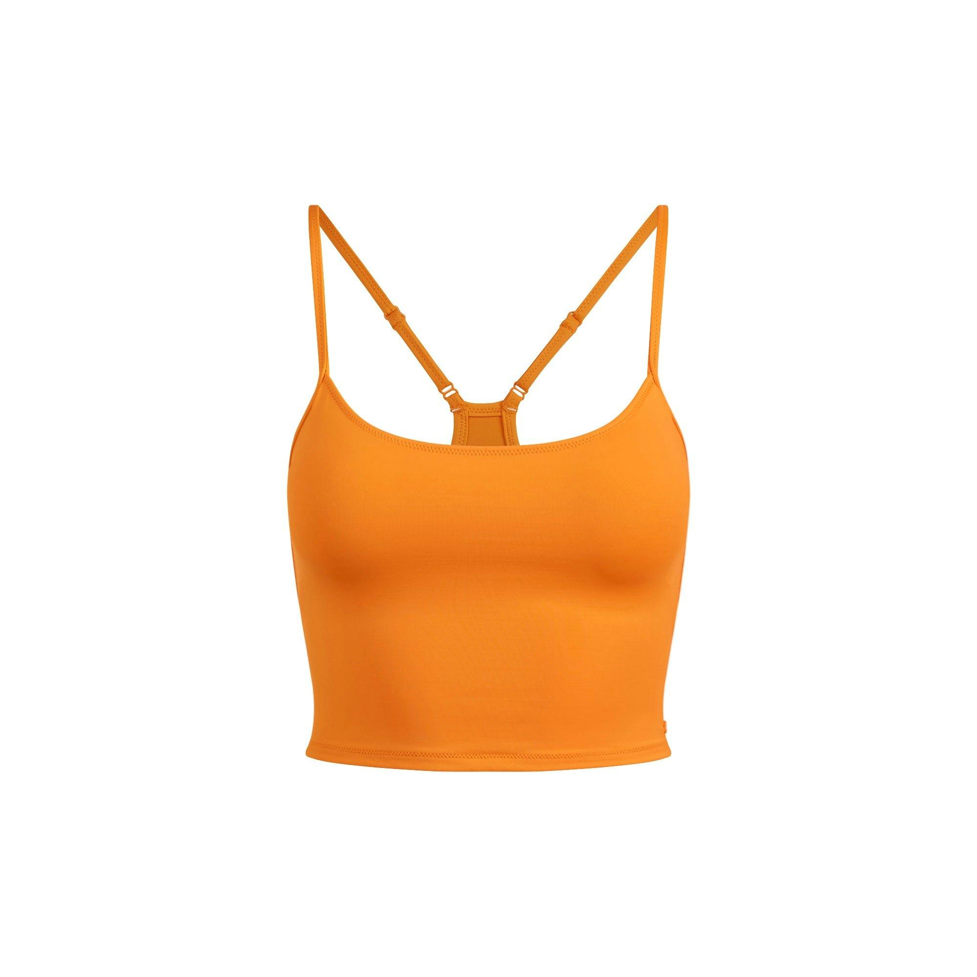 SIGNATURE SWIM CAMI TOP | TANGERINE Product Image
