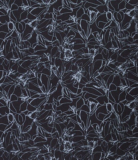 Murano Big & Tall Slim-Fit Performance Stretch Printed Long Sleeve Woven Shirt Product Image