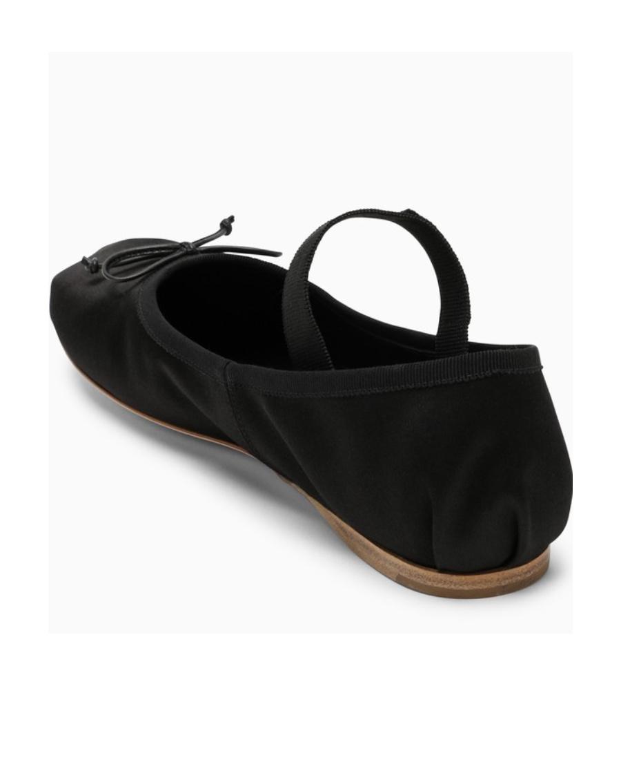 logo-strap ballerina shoes Product Image