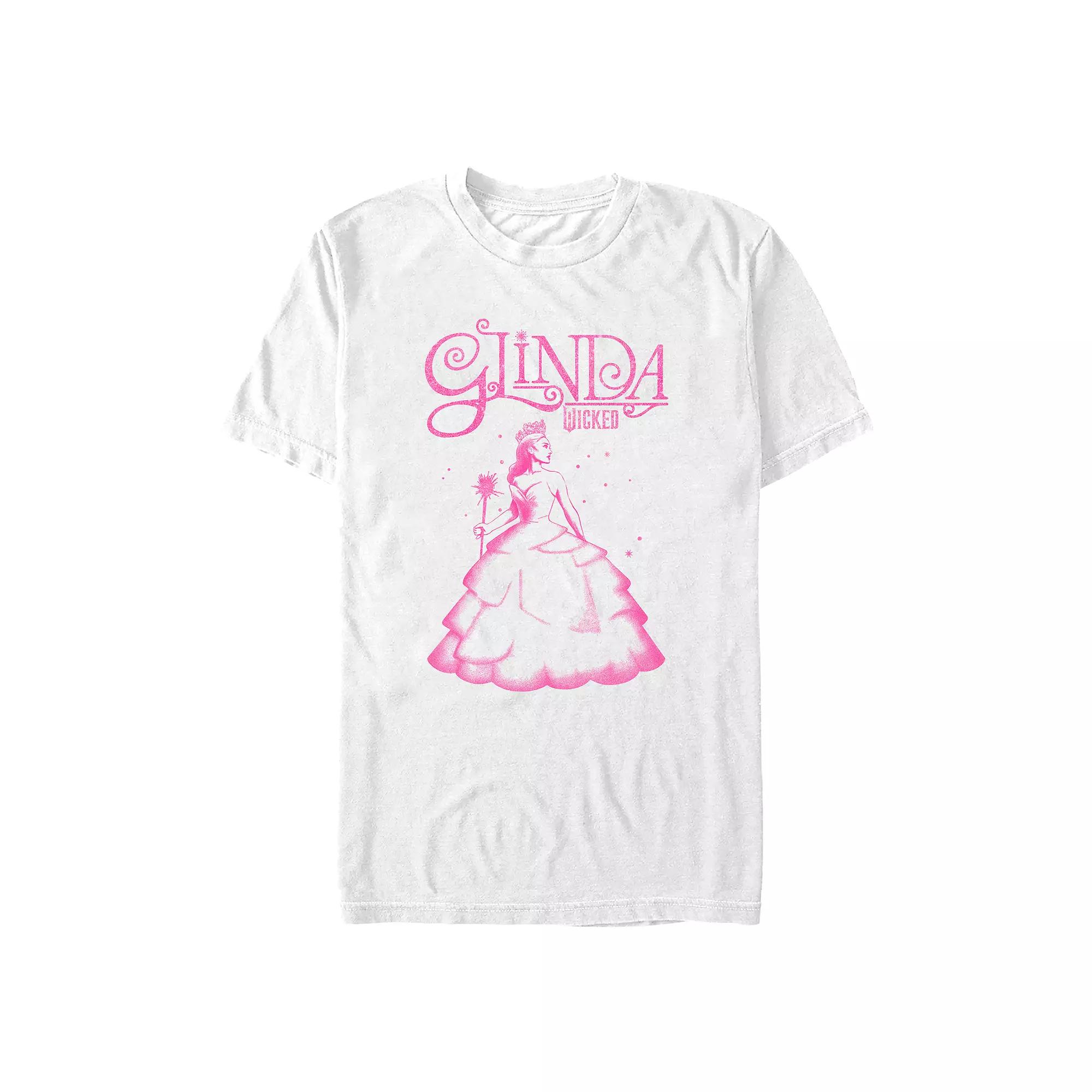 Men's Wicked Glinda Poster Graphic Tee,  Product Image