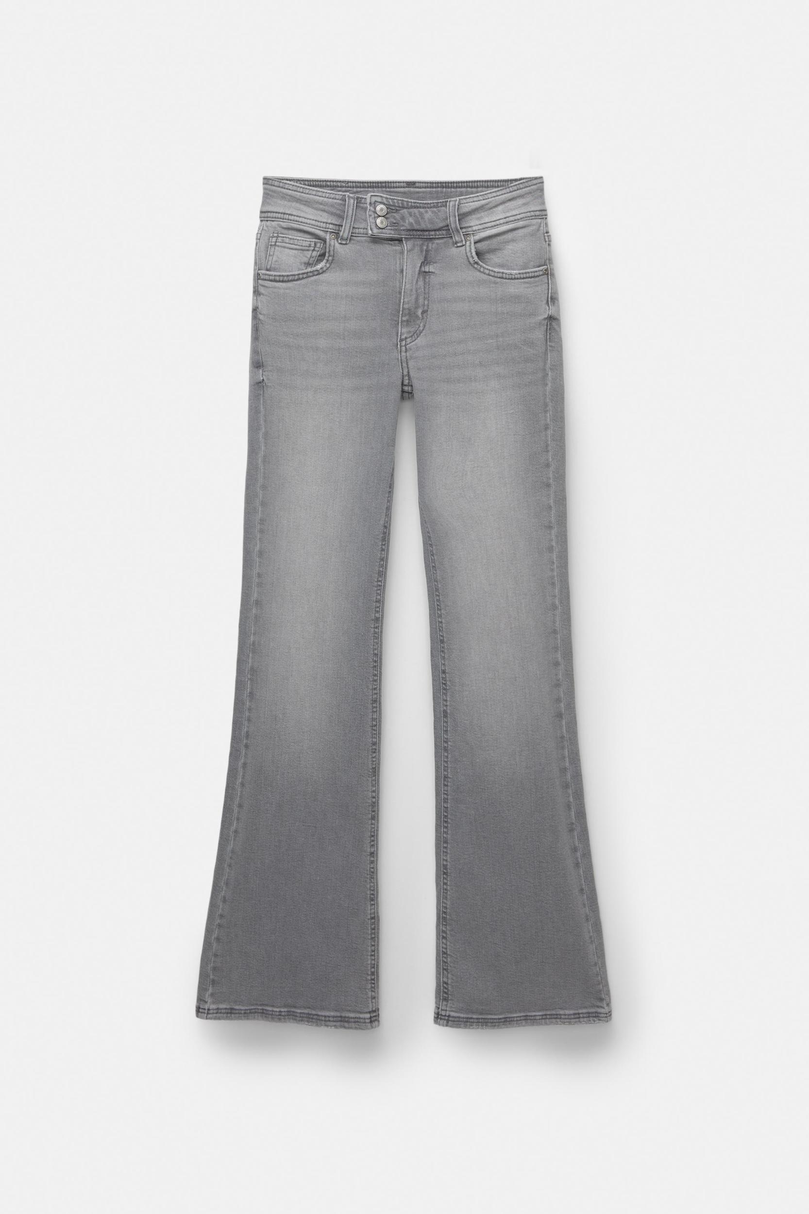 Low-waist bootcut jeans Product Image