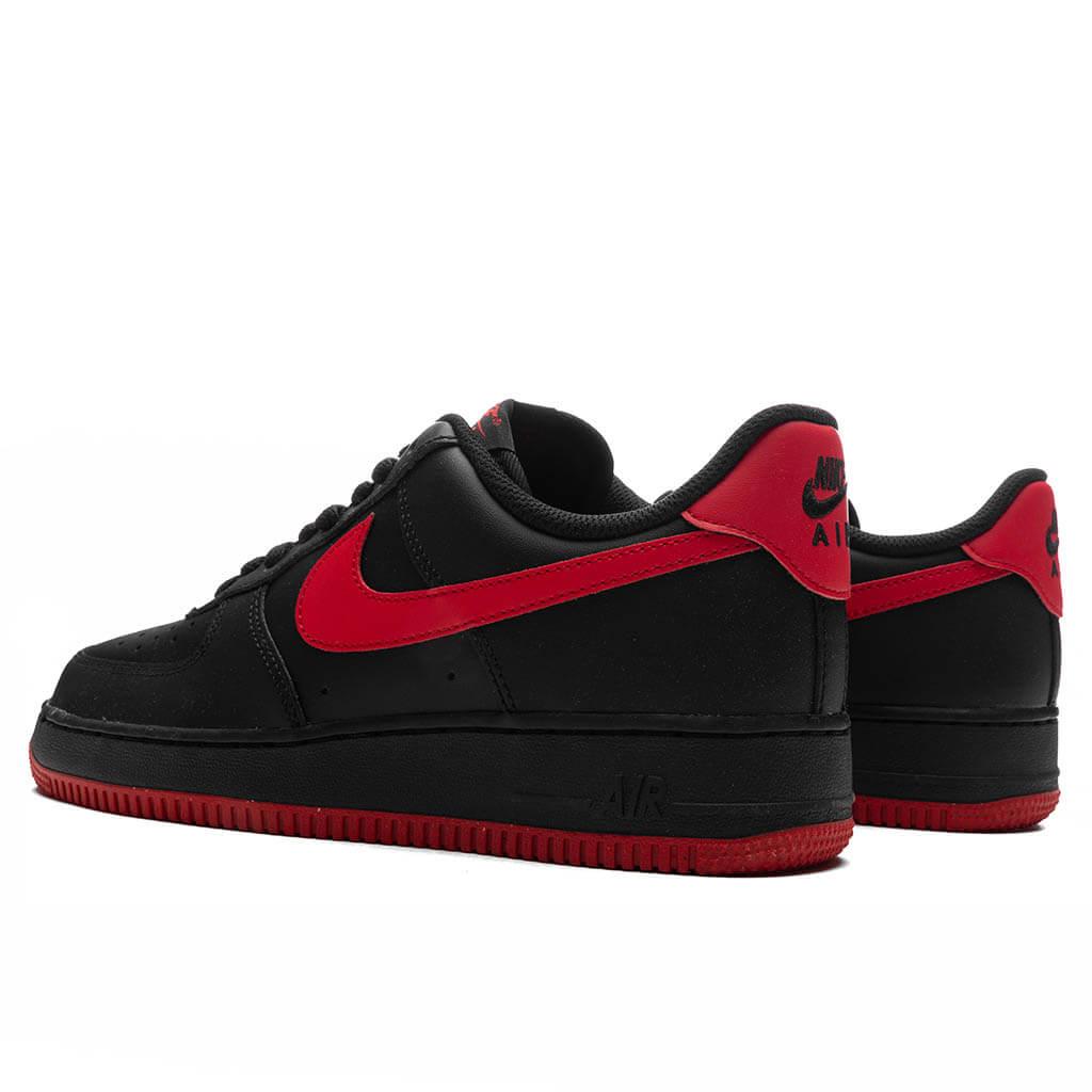 Air Force 1 '07 - Black/University Red/Black Male Product Image