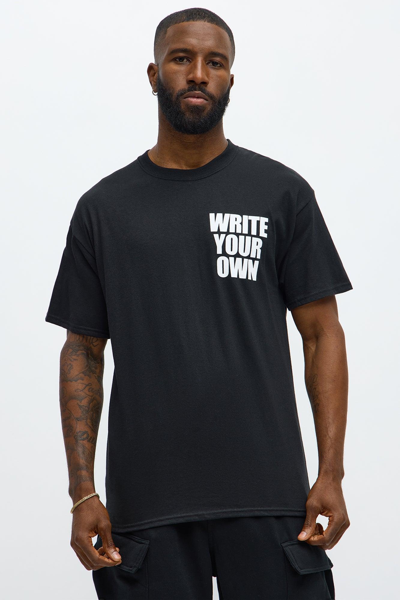 F*ck You And Your Rules Short Sleeve Tee - Black Male Product Image